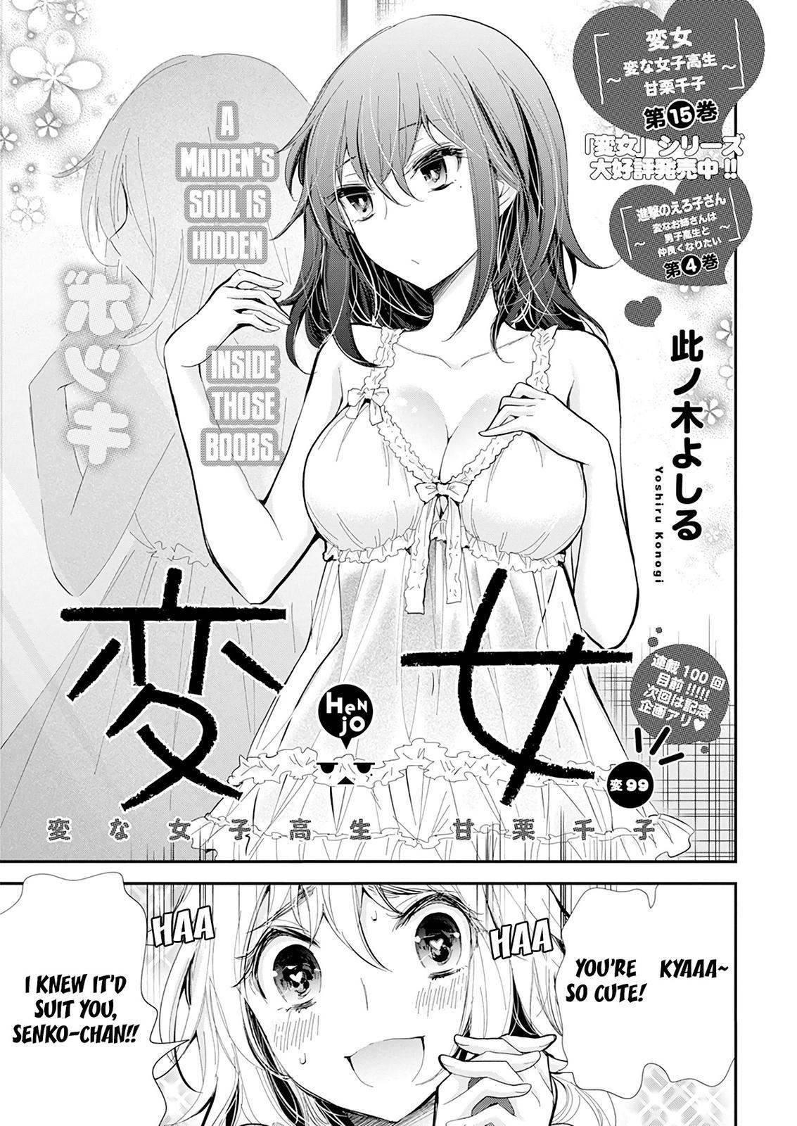 Henjo - Hen na Joshi Kousei Amaguri Chiko Chap 104 - Next Chap 105