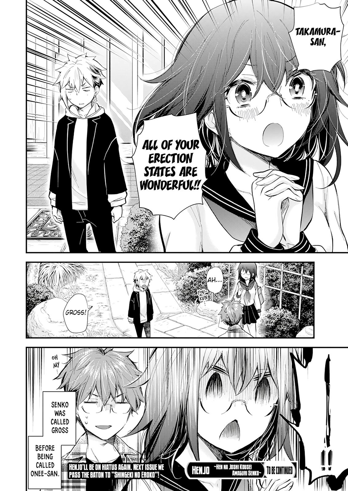 Henjo - Hen na Joshi Kousei Amaguri Chiko Chap 113 - Next Chap 114