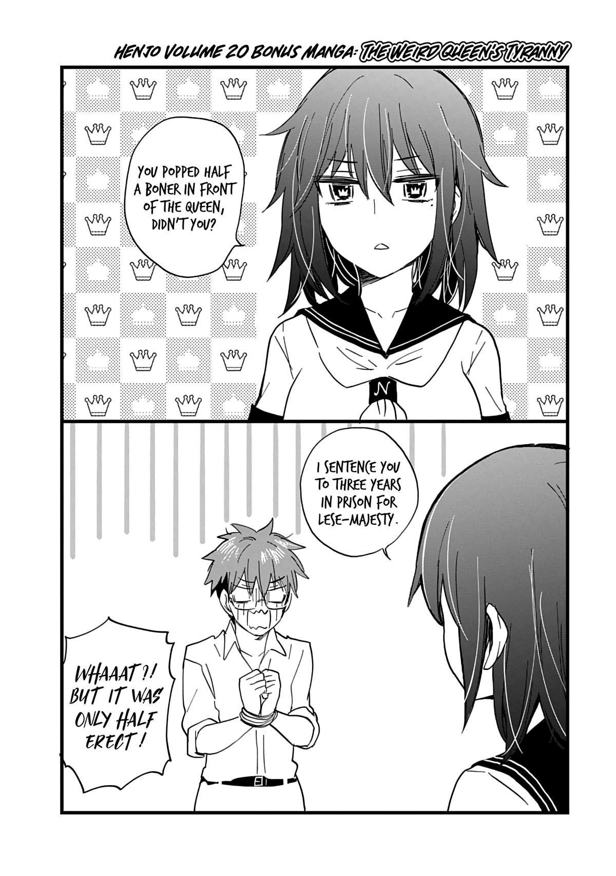 Henjo - Hen na Joshi Kousei Amaguri Chiko Chap 133.5 - Next Chap 134.5