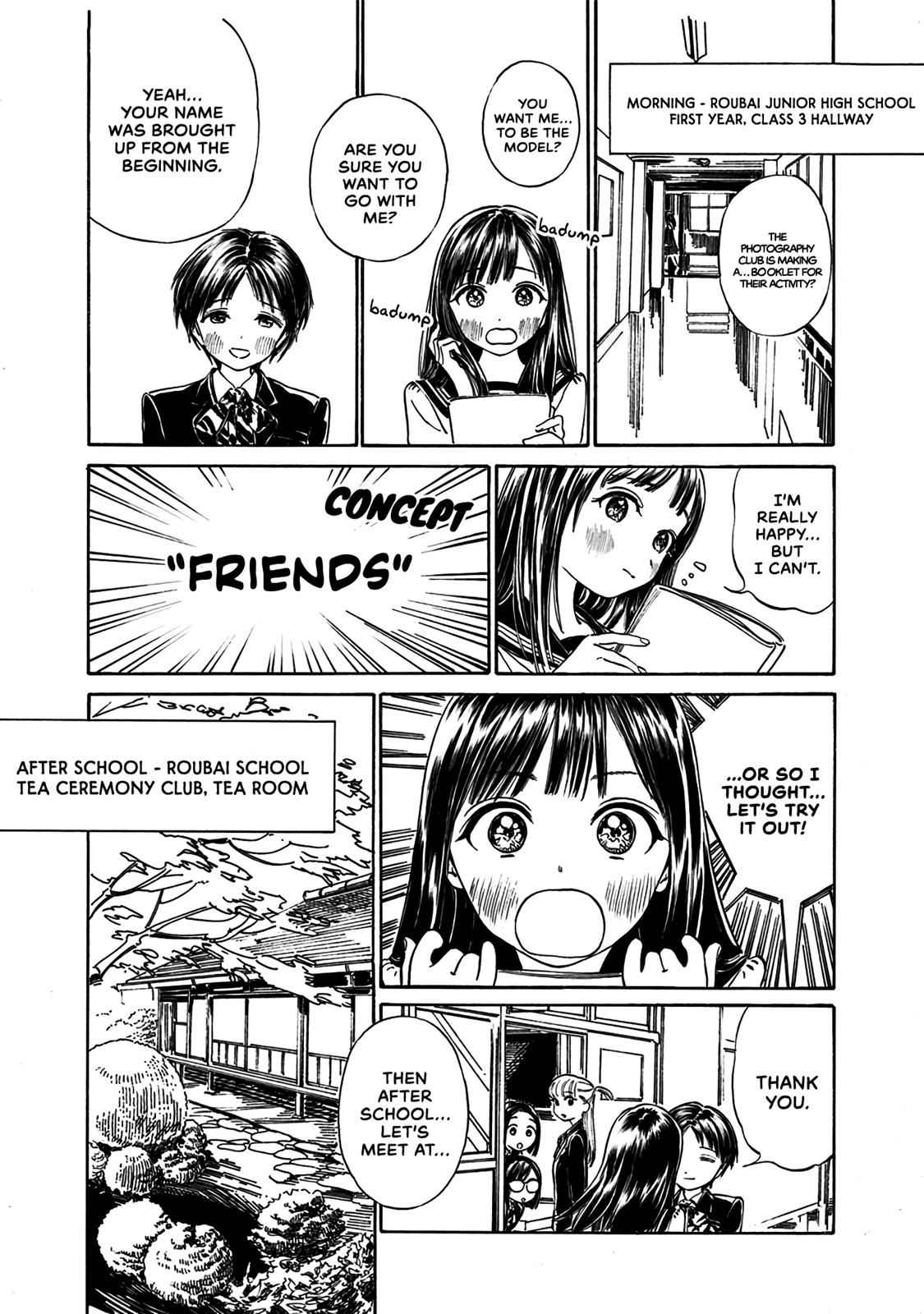 Akebi-chan no Sailor Fuku Chap 13.5 - Next Chap 14.5
