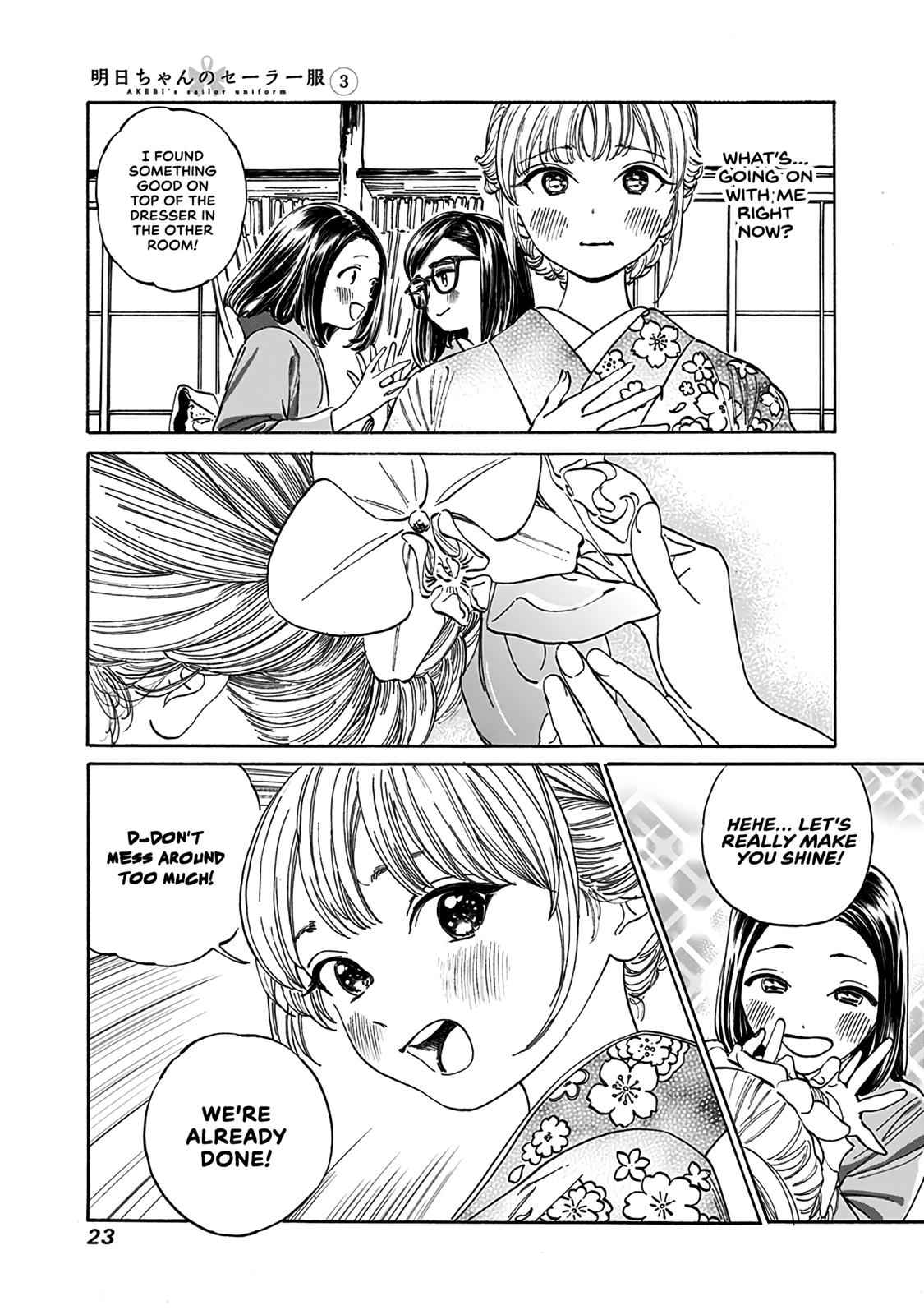 Akebi-chan no Sailor Fuku Chap 13.6 - Next Chap 14.6