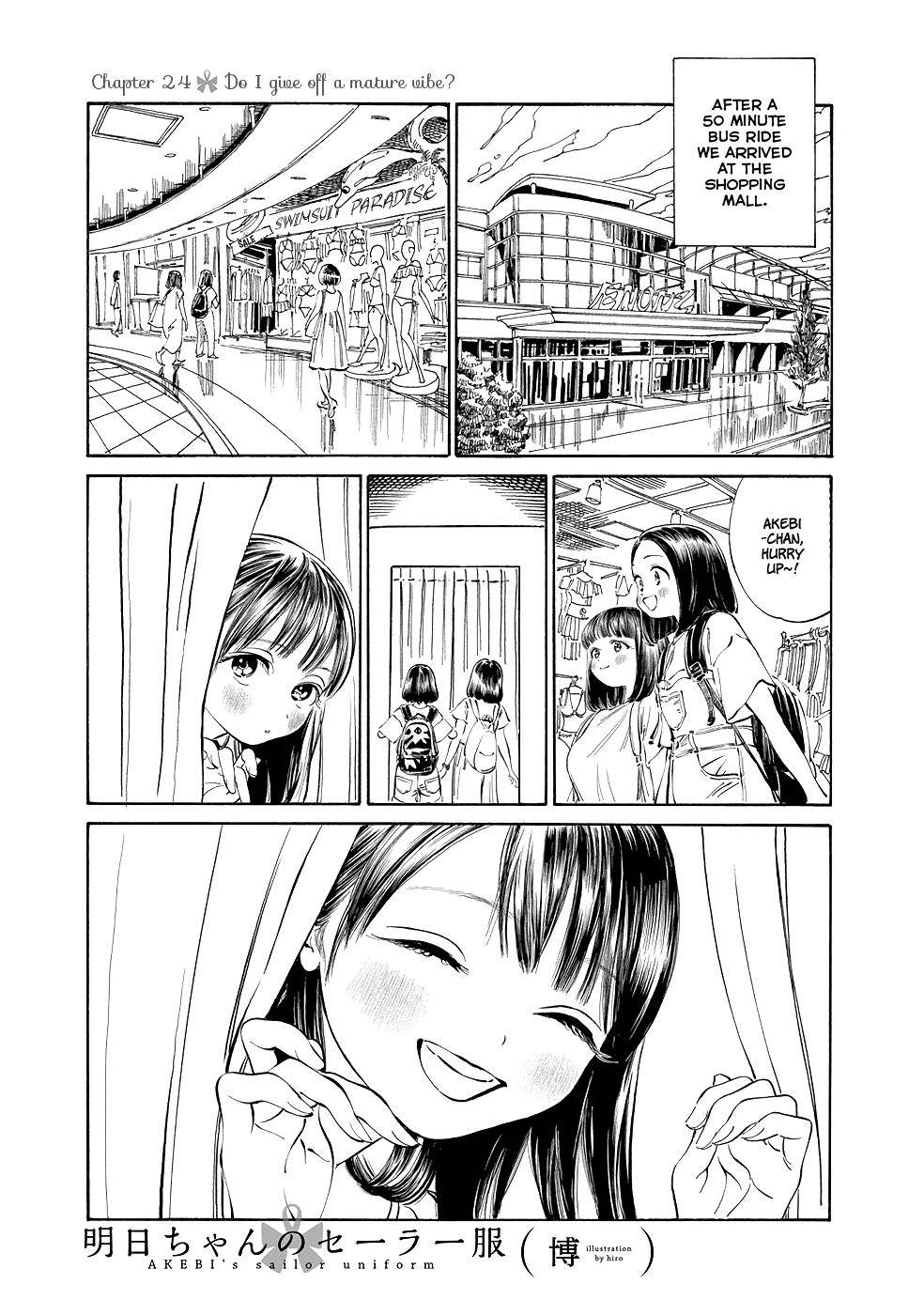 Akebi-chan no Sailor Fuku Chap 24 - Next Chap 25