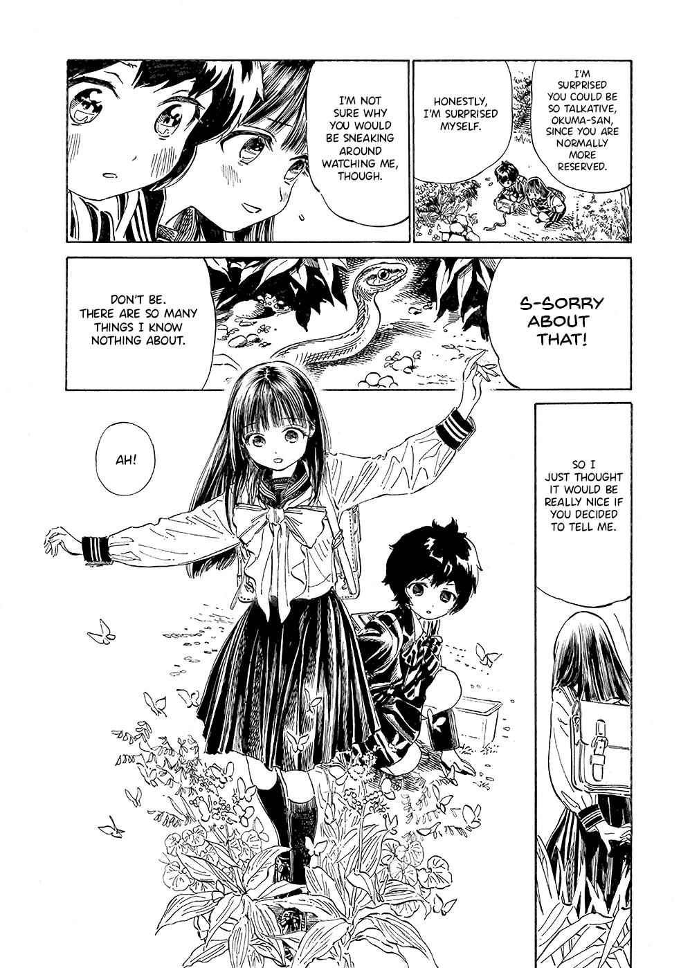 Akebi-chan no Sailor Fuku Chap 33.5 - Next Chap 34.5