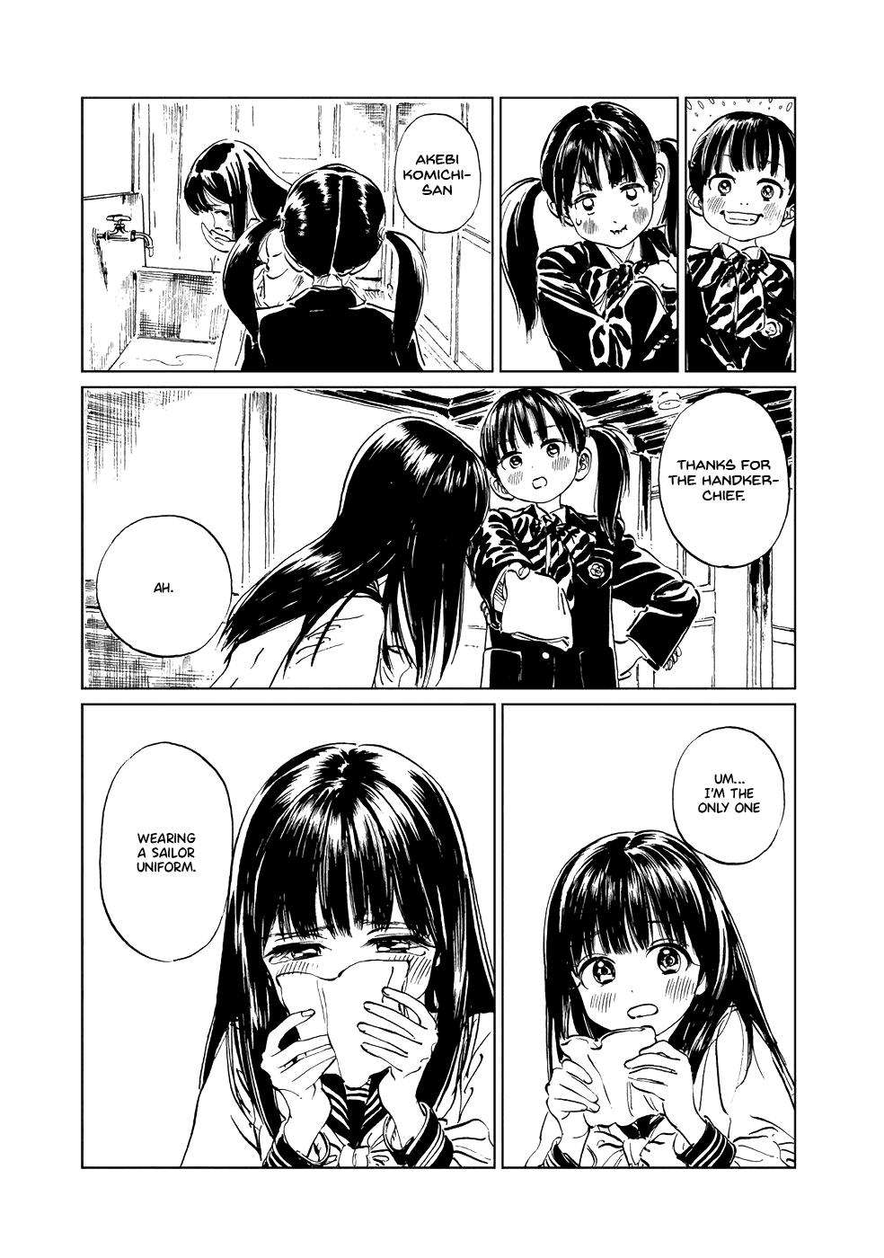 Akebi-chan no Sailor Fuku Chap 35.5 - Next Chap 36.5