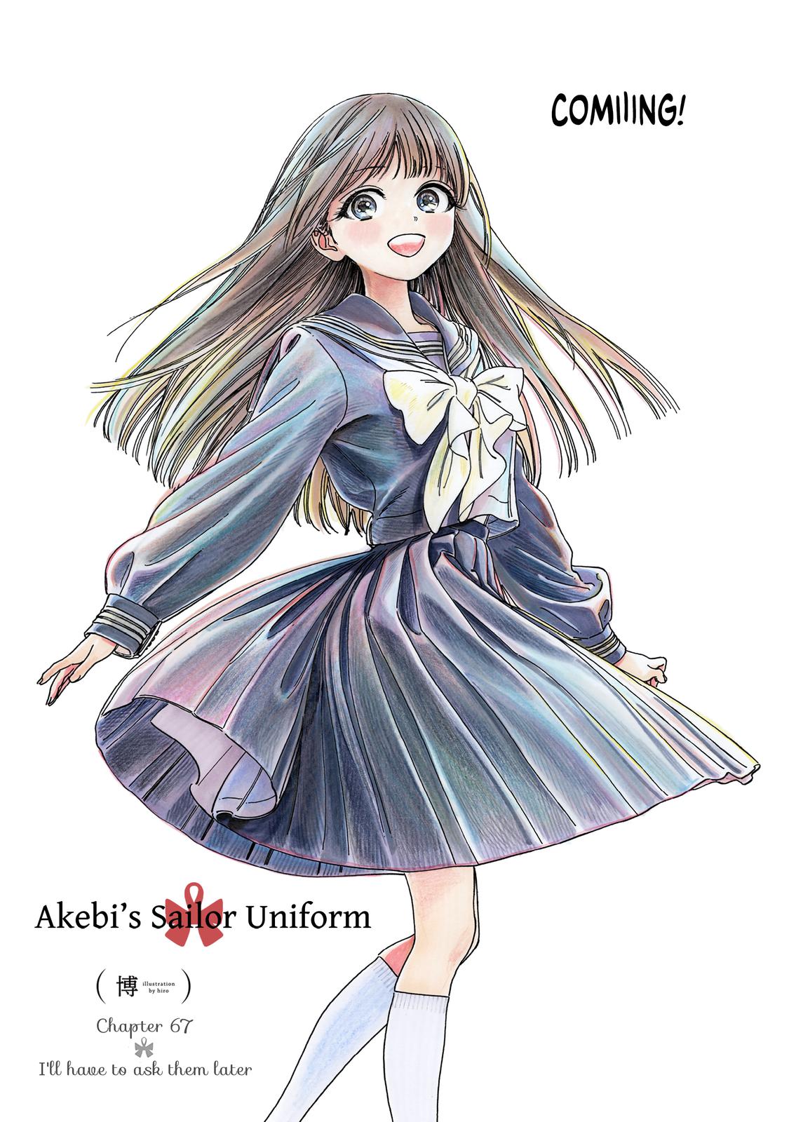 Akebi-chan no Sailor Fuku Chap 67 - Next Chap 68