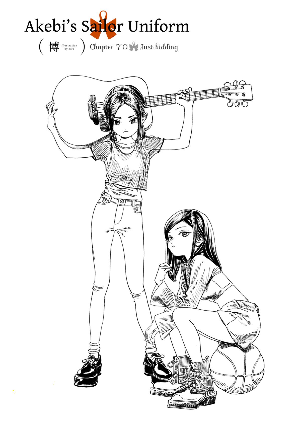 Akebi-chan no Sailor Fuku Chap 70 - Next Chap 71