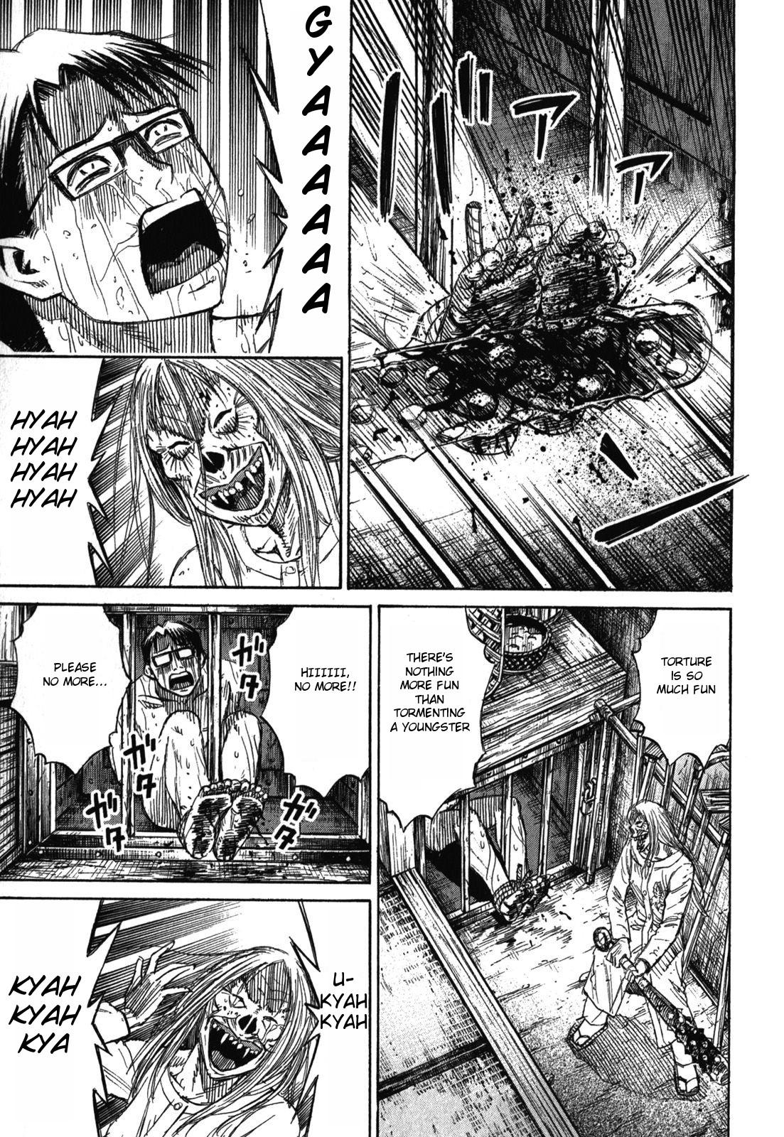 Higanjima - Saigo no 47 Hiai Chap 62 - Next Chap 63