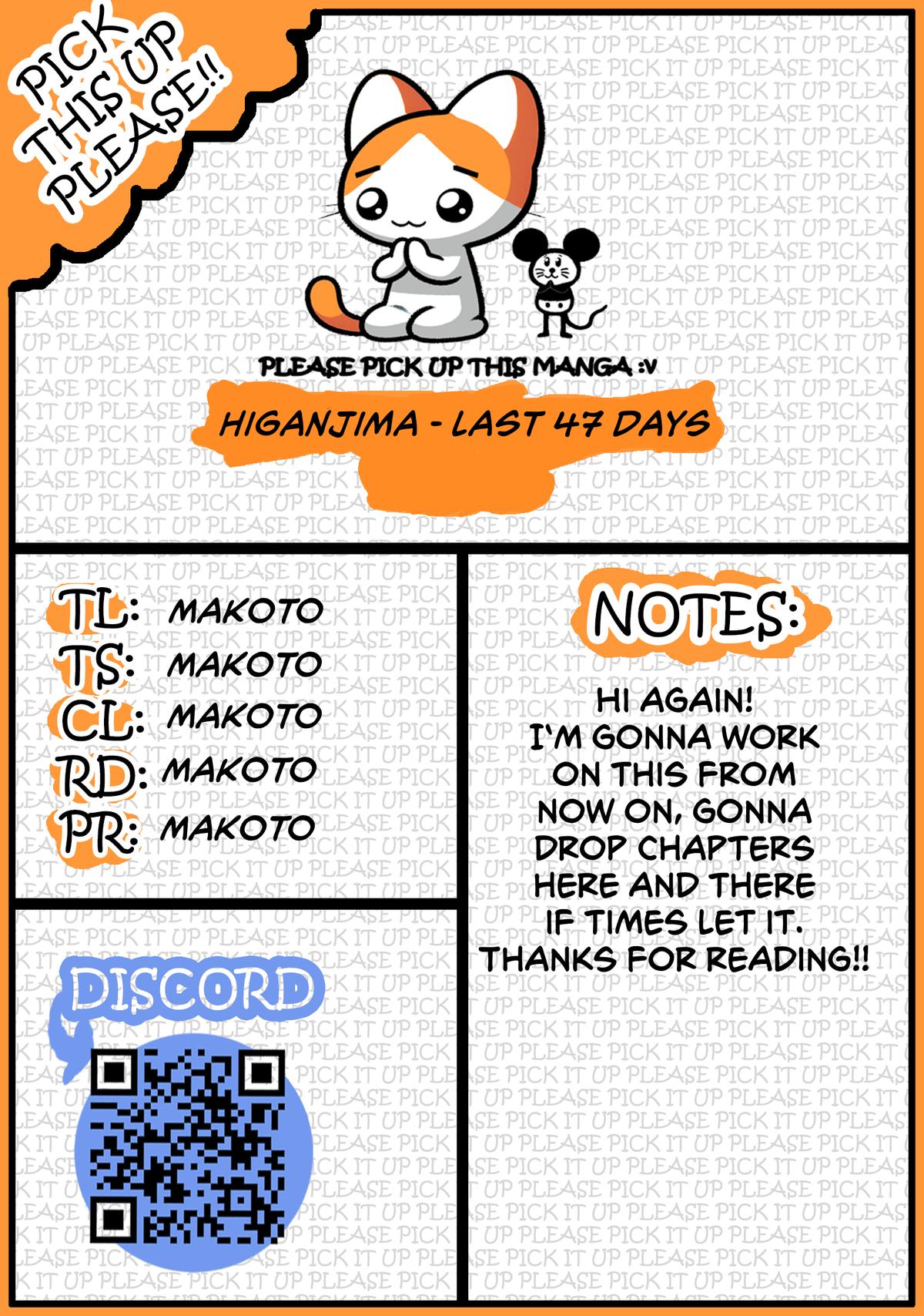 Higanjima - Saigo no 47 Hiai Chap 84 - Next Chap 85