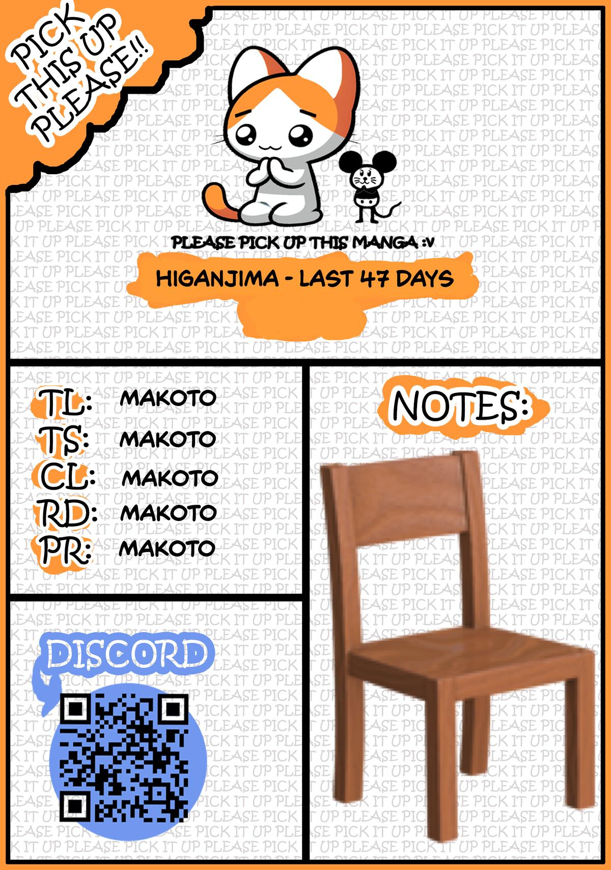 Higanjima - Saigo no 47 Hiai Chap 85 - Next Chap 86