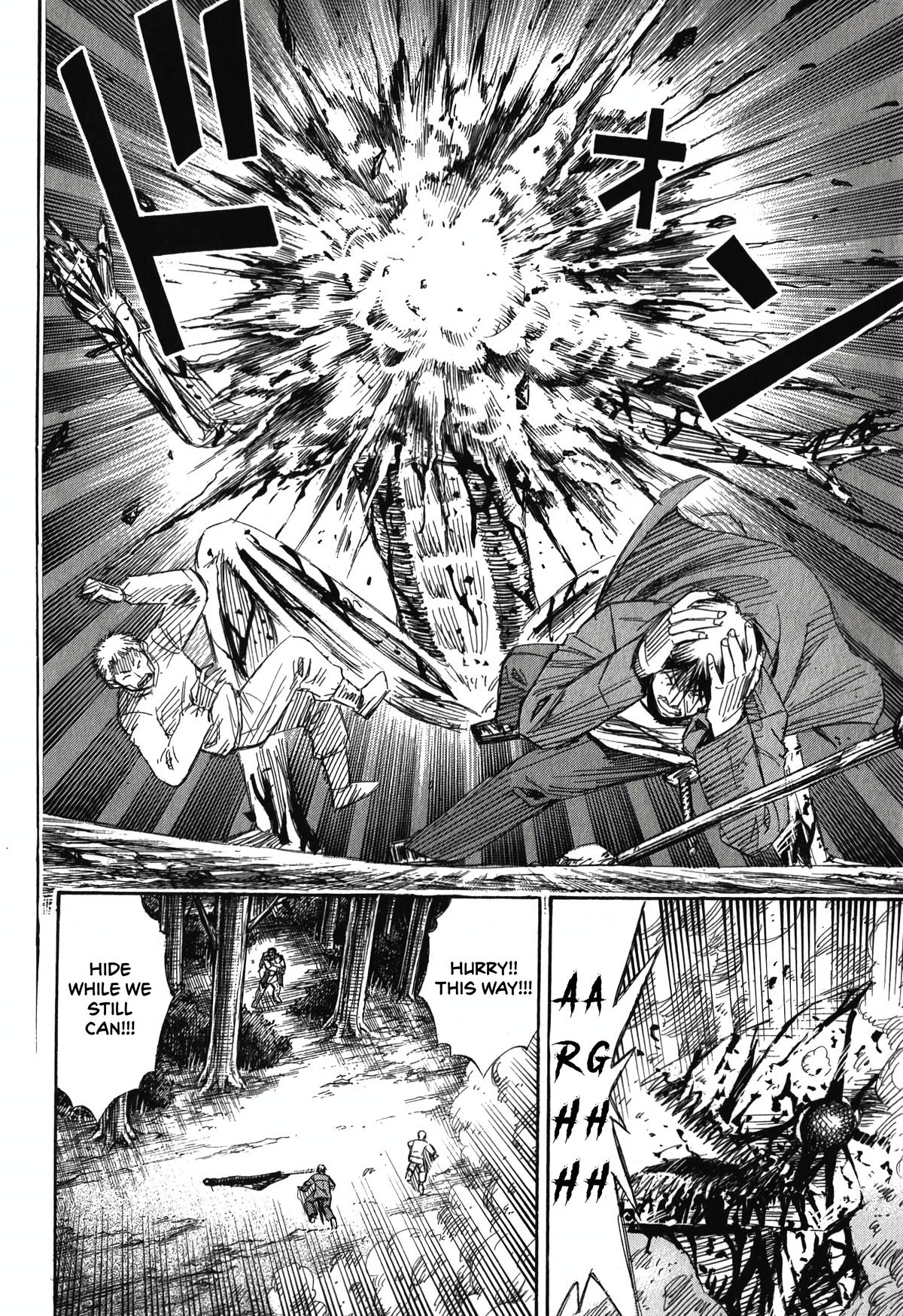 Higanjima - Saigo no 47 Hiai Chap 86 - Next Chap 87
