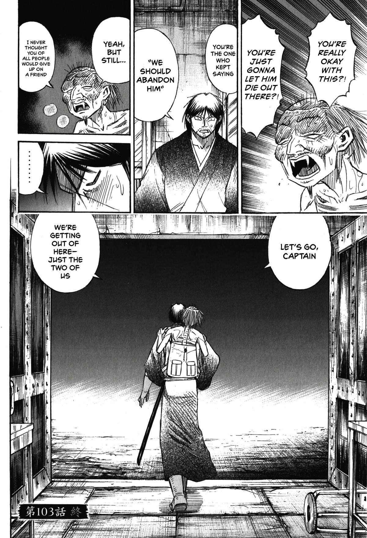 Higanjima - Saigo no 47 Hiai Chap 103 - Next Chap 104