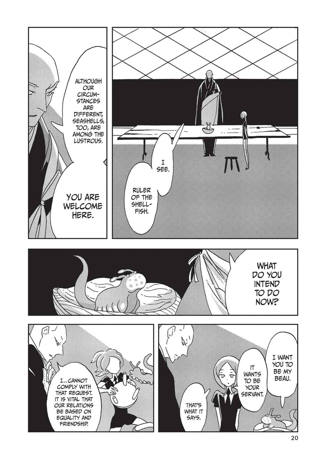 Land of the Lustrous Chap 7 - Next Chap 8