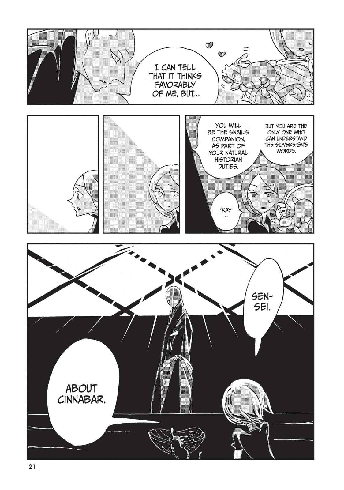 Land of the Lustrous Chap 7 - Next Chap 8