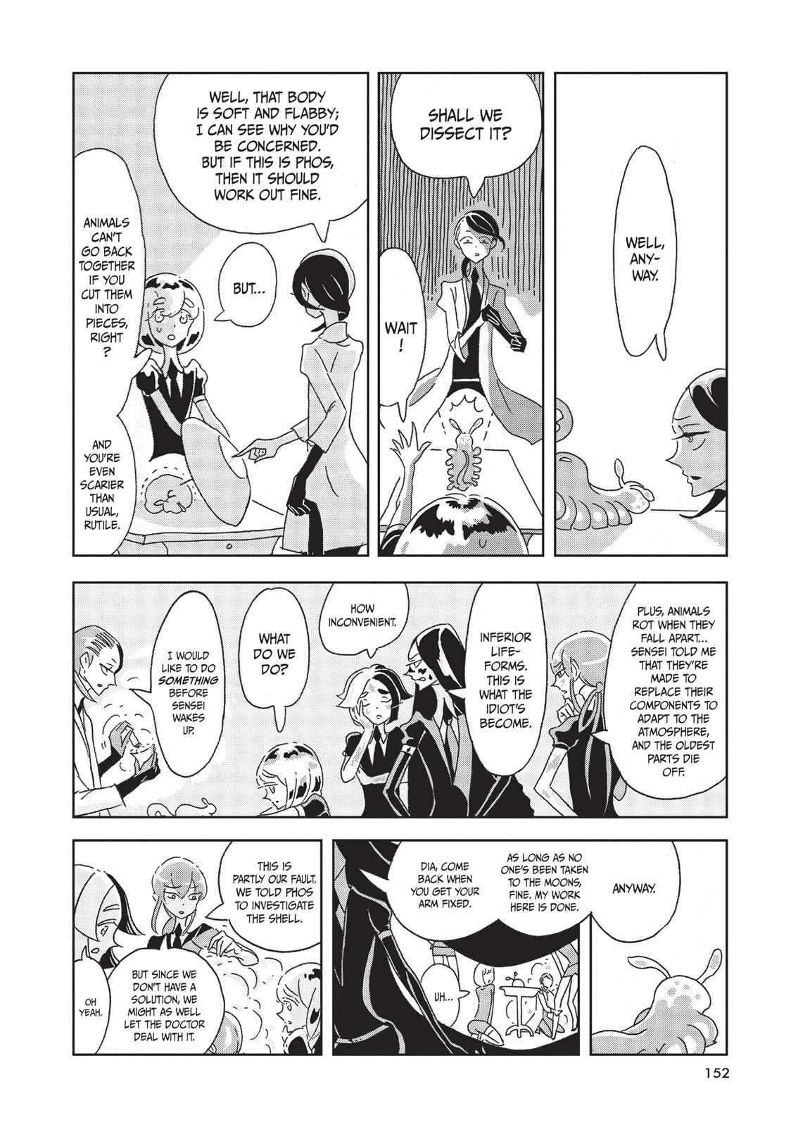 Land of the Lustrous Chap 5 - Next Chap 6