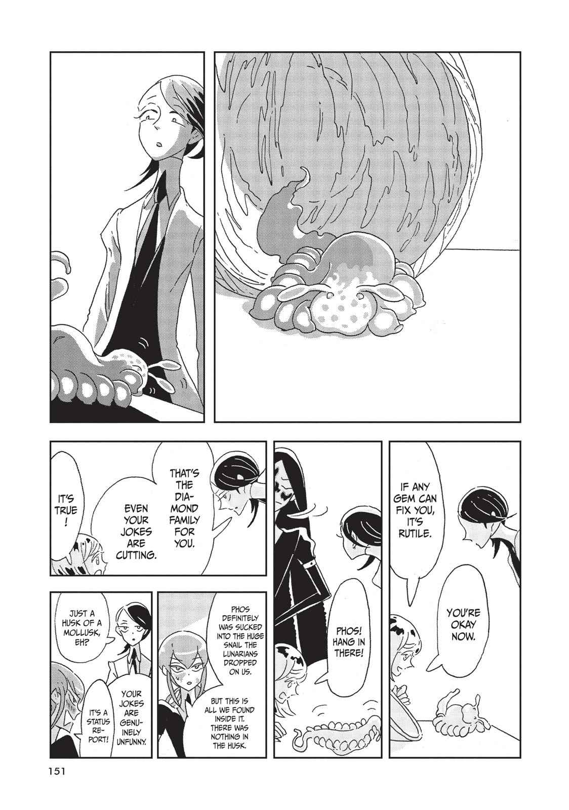 Land of the Lustrous Chap 5 - Next Chap 6