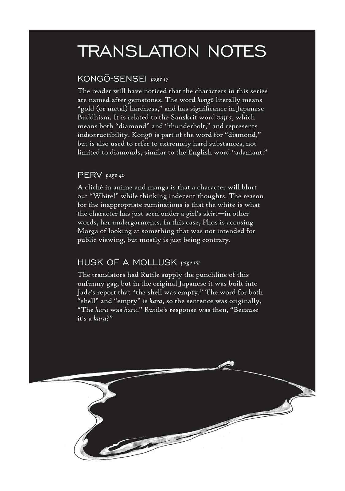 Land of the Lustrous Chap 6 - Next Chap 7