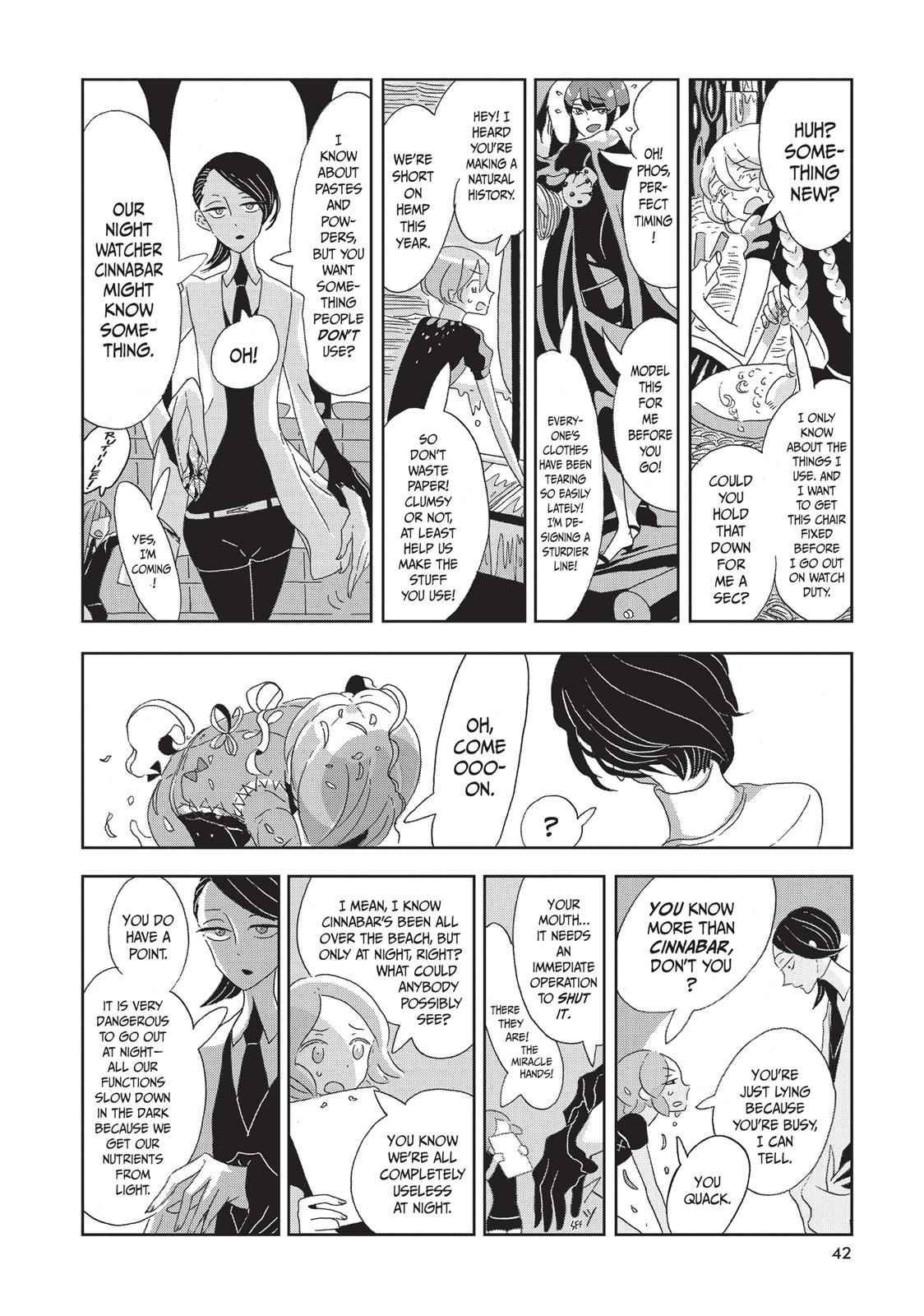 Land of the Lustrous Chap 2 - Next Chap 3