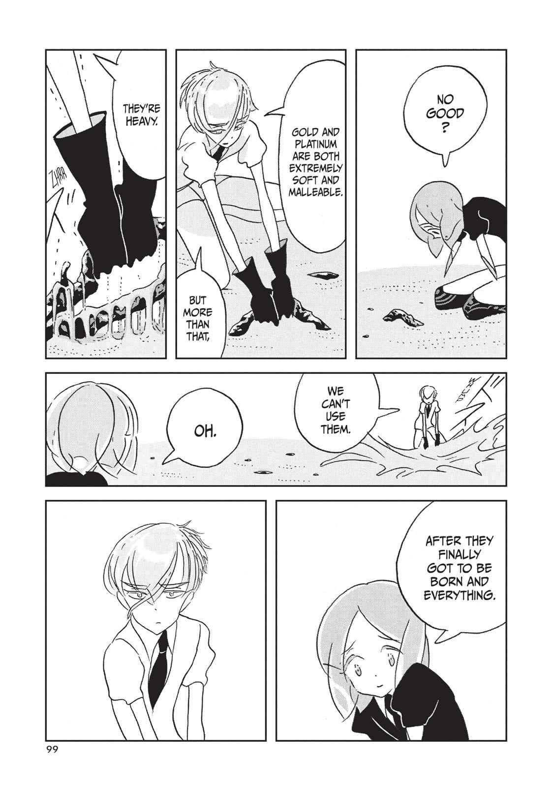 Land of the Lustrous Chap 17 - Next Chap 18