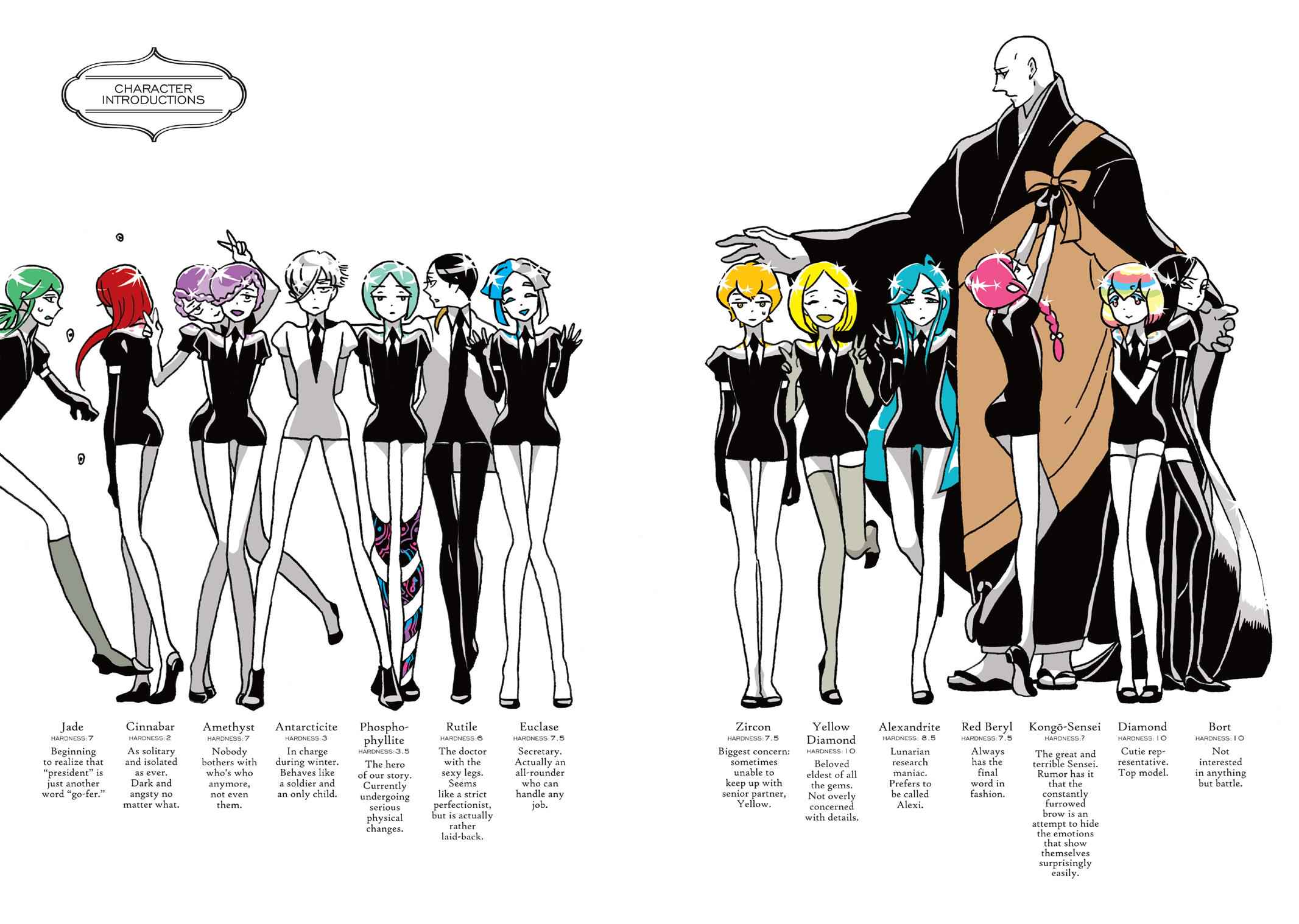 Land of the Lustrous Chap 14 - Next Chap 15
