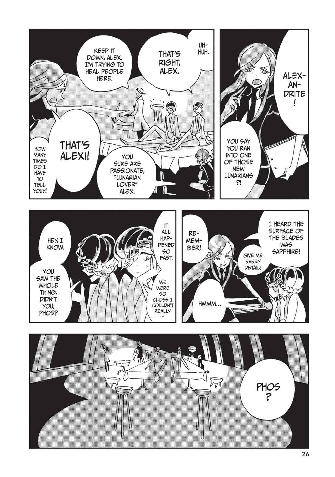 Land of the Lustrous Chap 14 - Next Chap 15