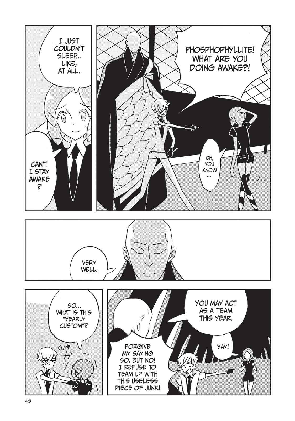 Land of the Lustrous Chap 15 - Next Chap 16