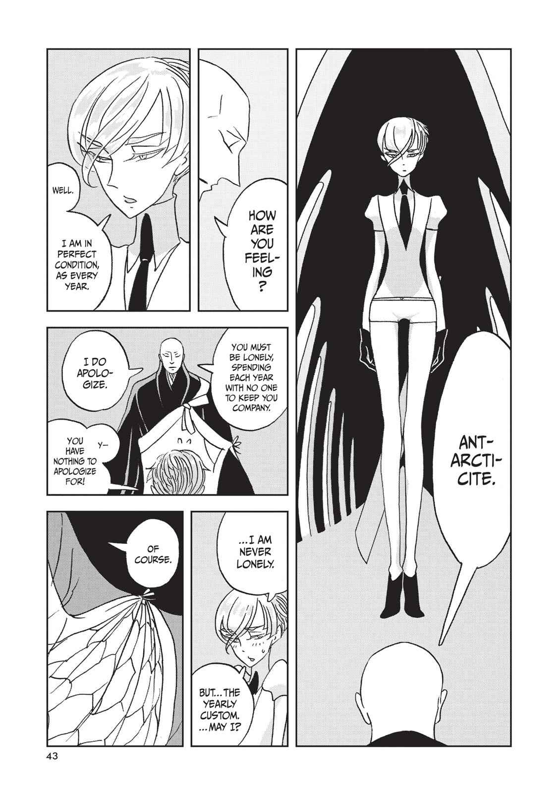 Land of the Lustrous Chap 15 - Next Chap 16