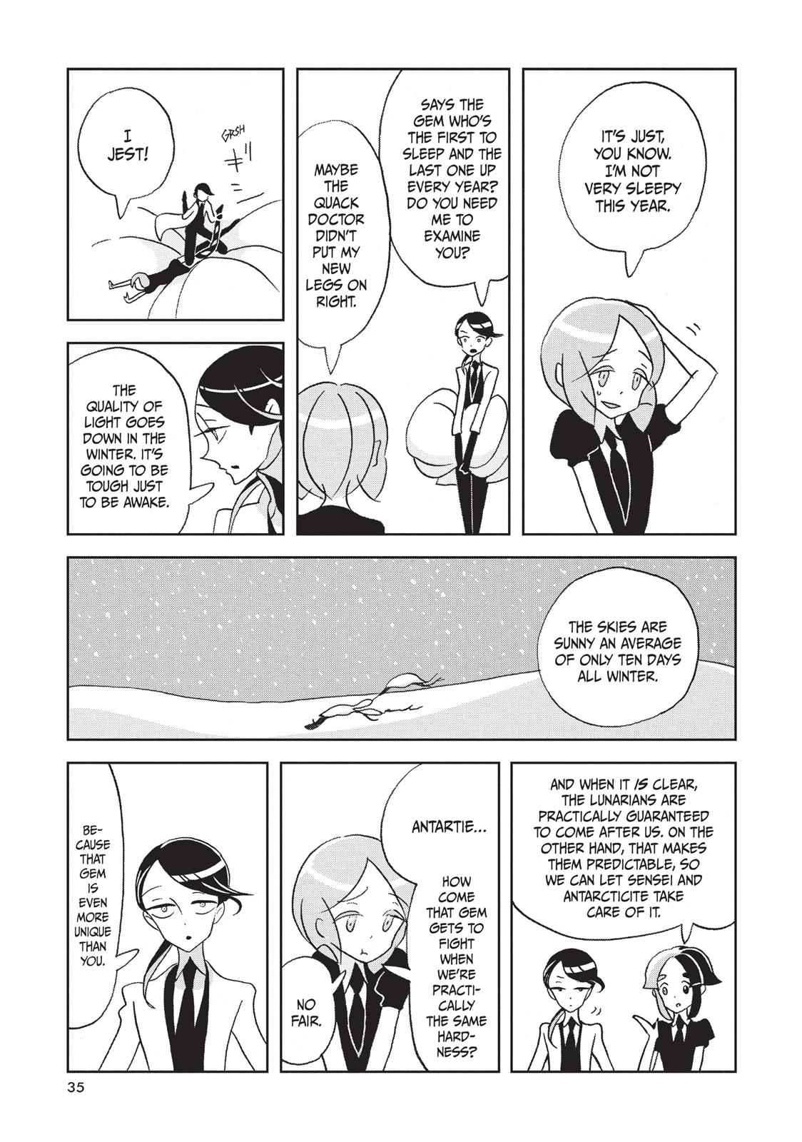Land of the Lustrous Chap 15 - Next Chap 16