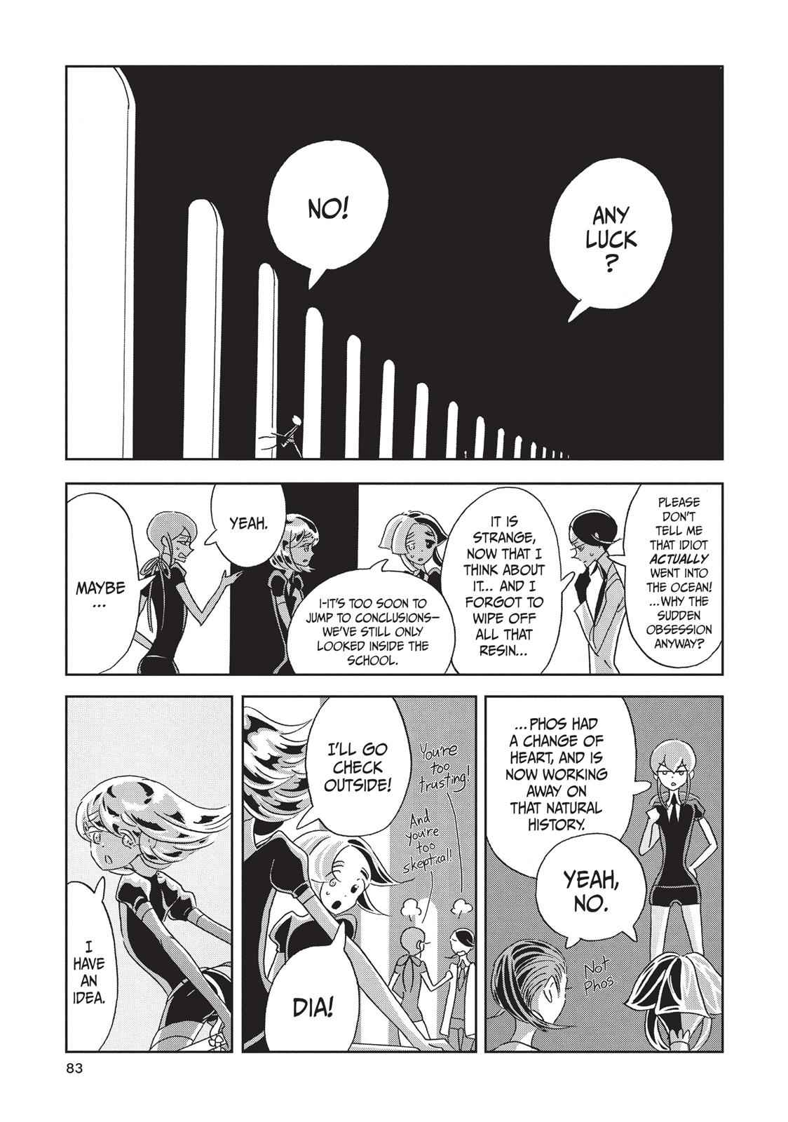 Land of the Lustrous Chap 10 - Next Chap 11