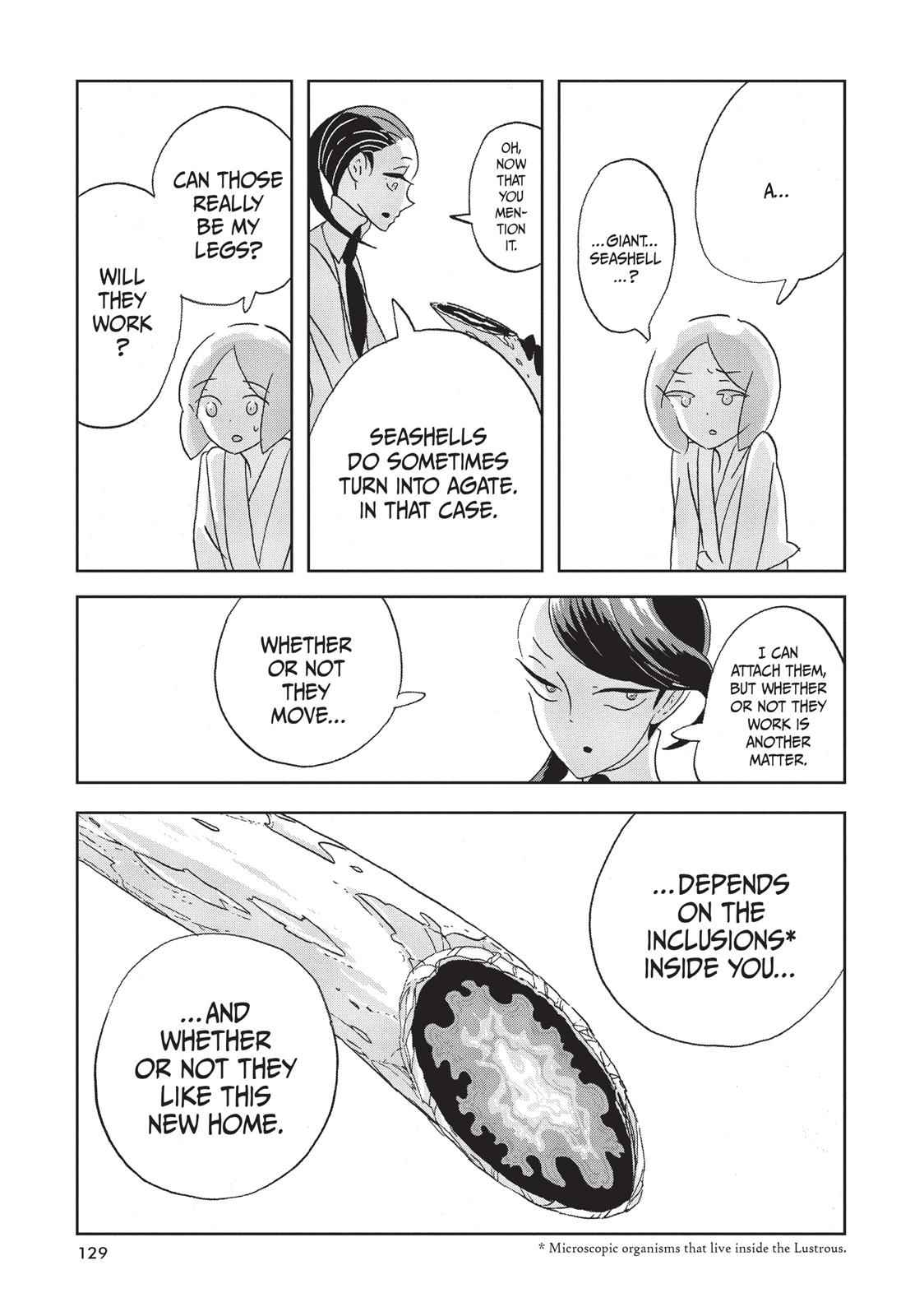Land of the Lustrous Chap 11 - Next Chap 12