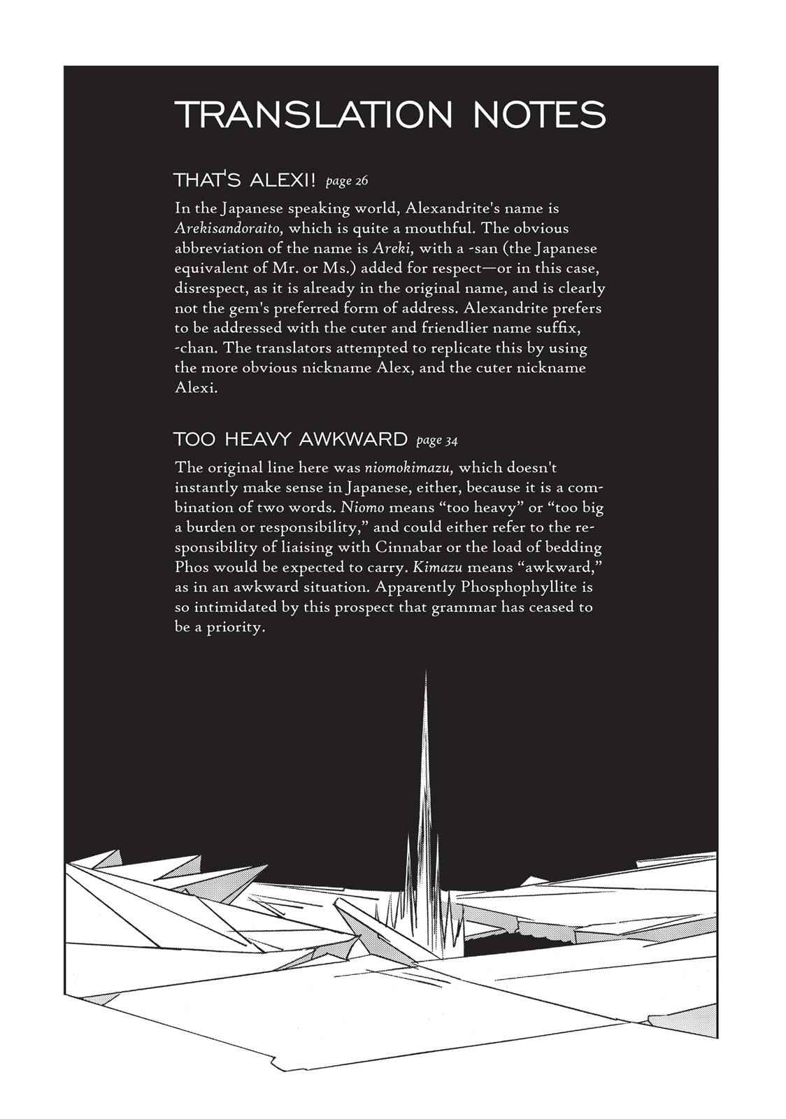 Land of the Lustrous Chap 20 - Next Chap 21