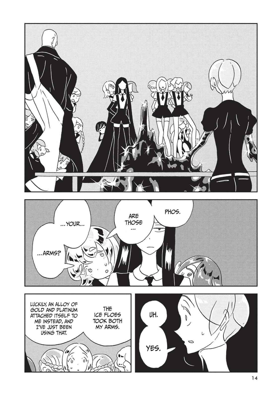 Land of the Lustrous Chap 21 - Next Chap 22