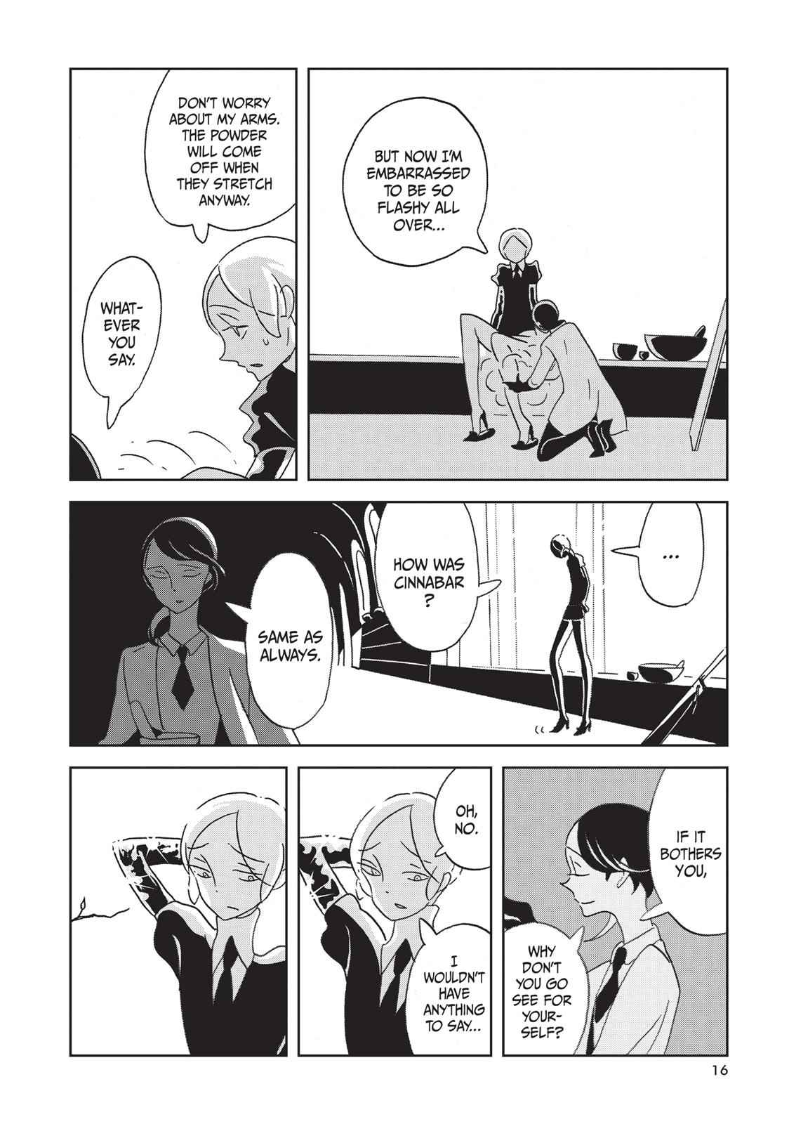 Land of the Lustrous Chap 21 - Next Chap 22