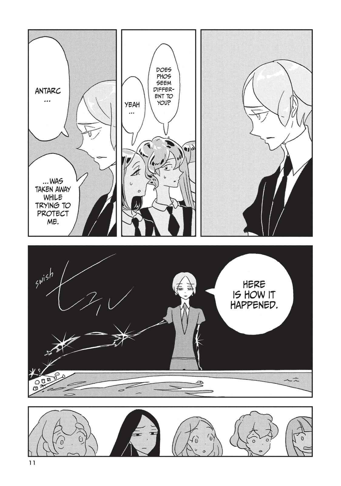 Land of the Lustrous Chap 21 - Next Chap 22