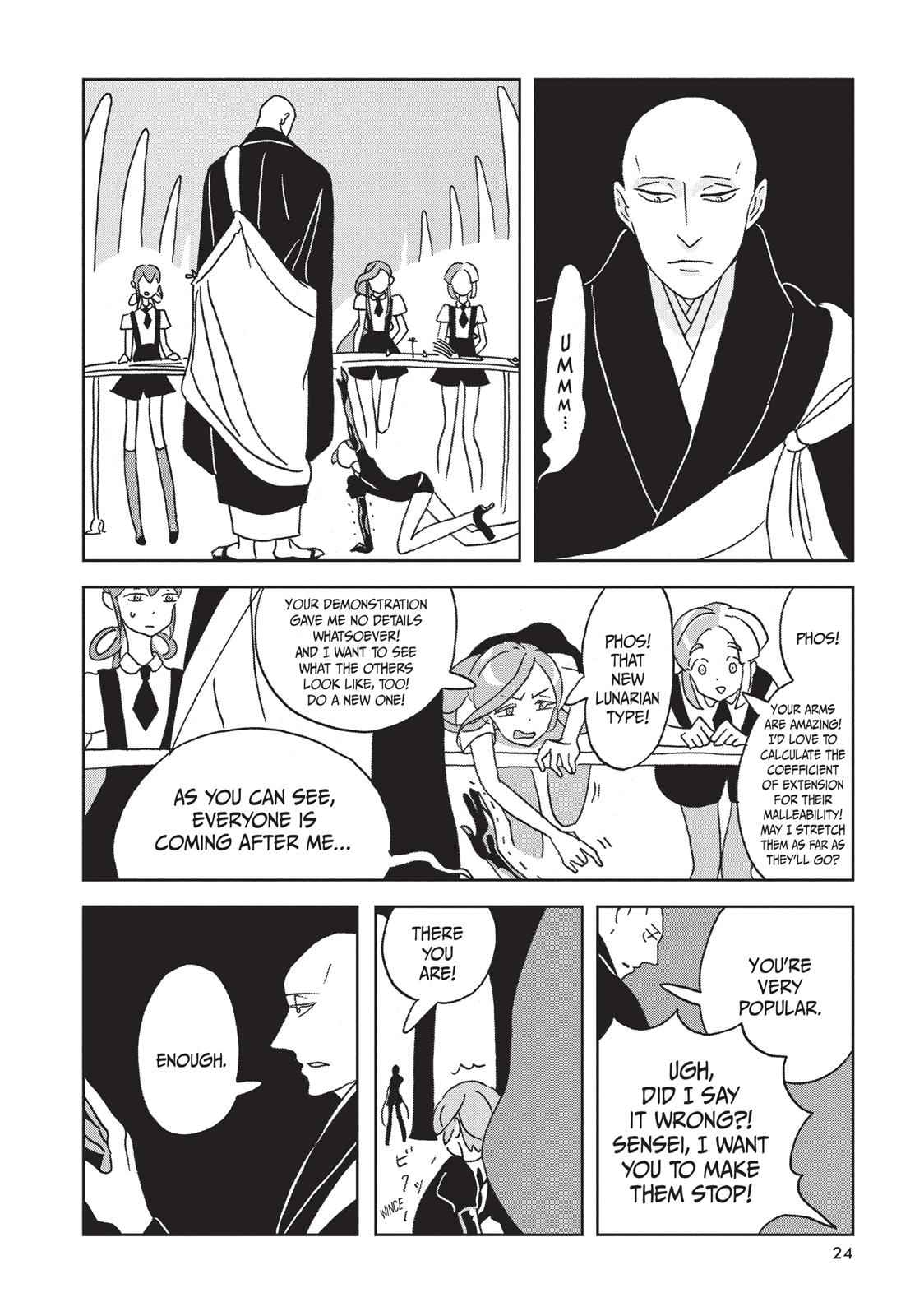 Land of the Lustrous Chap 21 - Next Chap 22