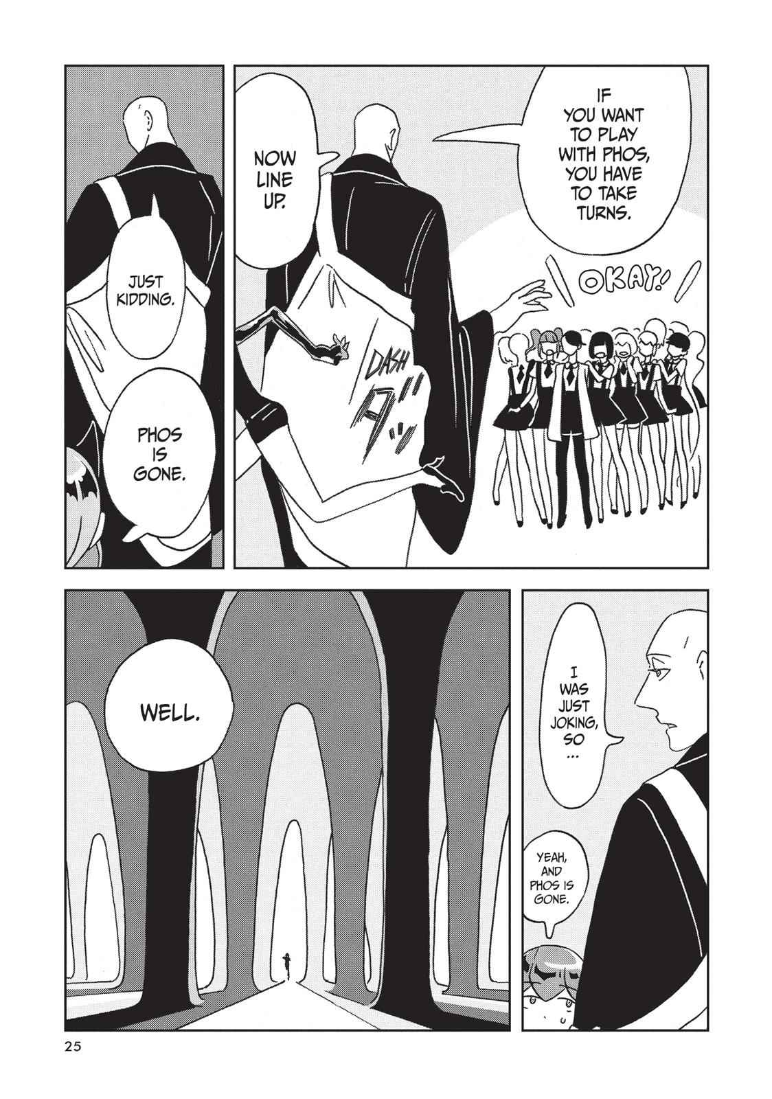 Land of the Lustrous Chap 21 - Next Chap 22