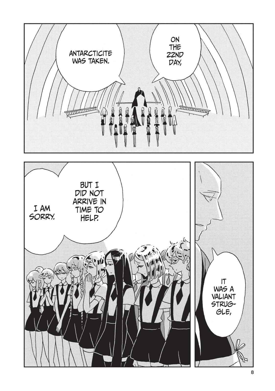 Land of the Lustrous Chap 21 - Next Chap 22