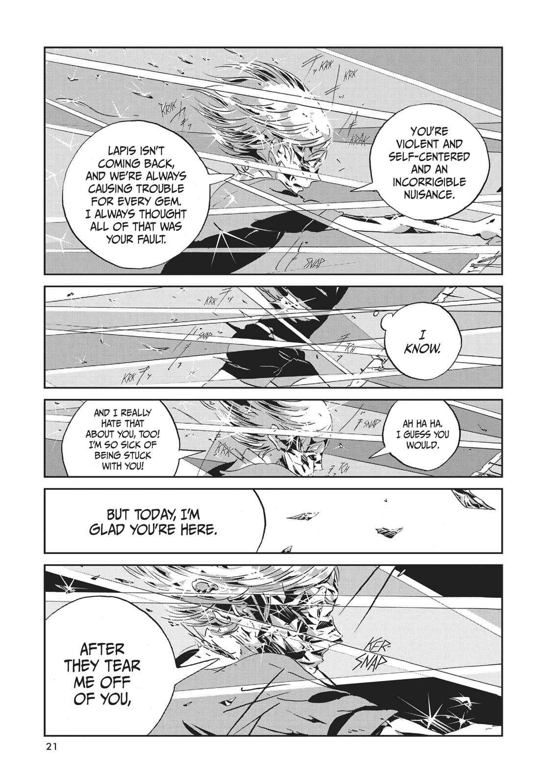 Land of the Lustrous Chap 37 - Next Chap 38