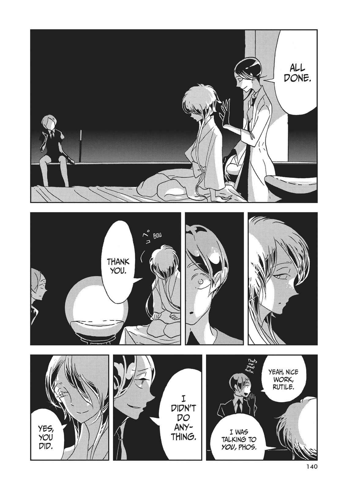 Land of the Lustrous Chap 34 - Next Chap 35