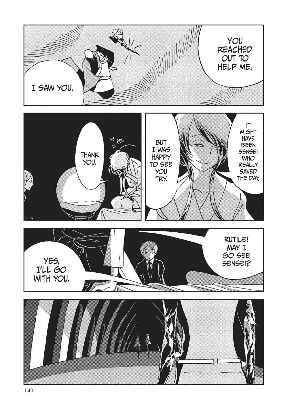 Land of the Lustrous Chap 34 - Next Chap 35