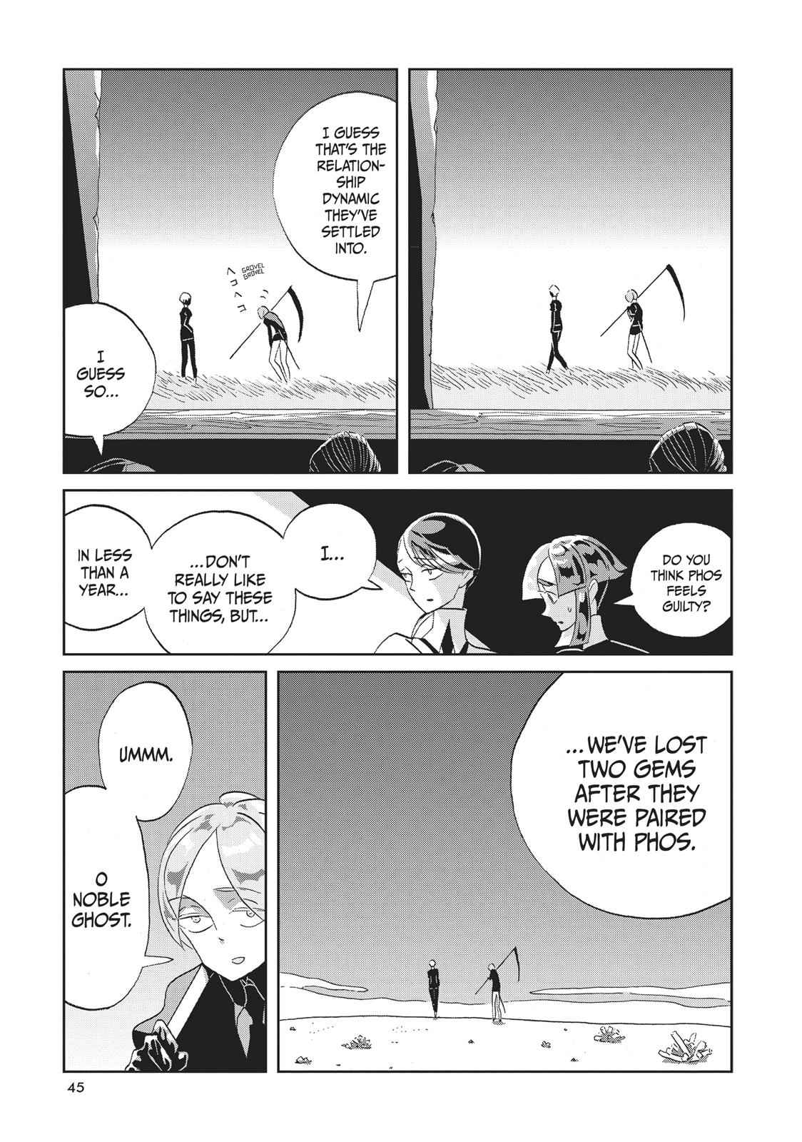 Land of the Lustrous Chap 38 - Next Chap 39