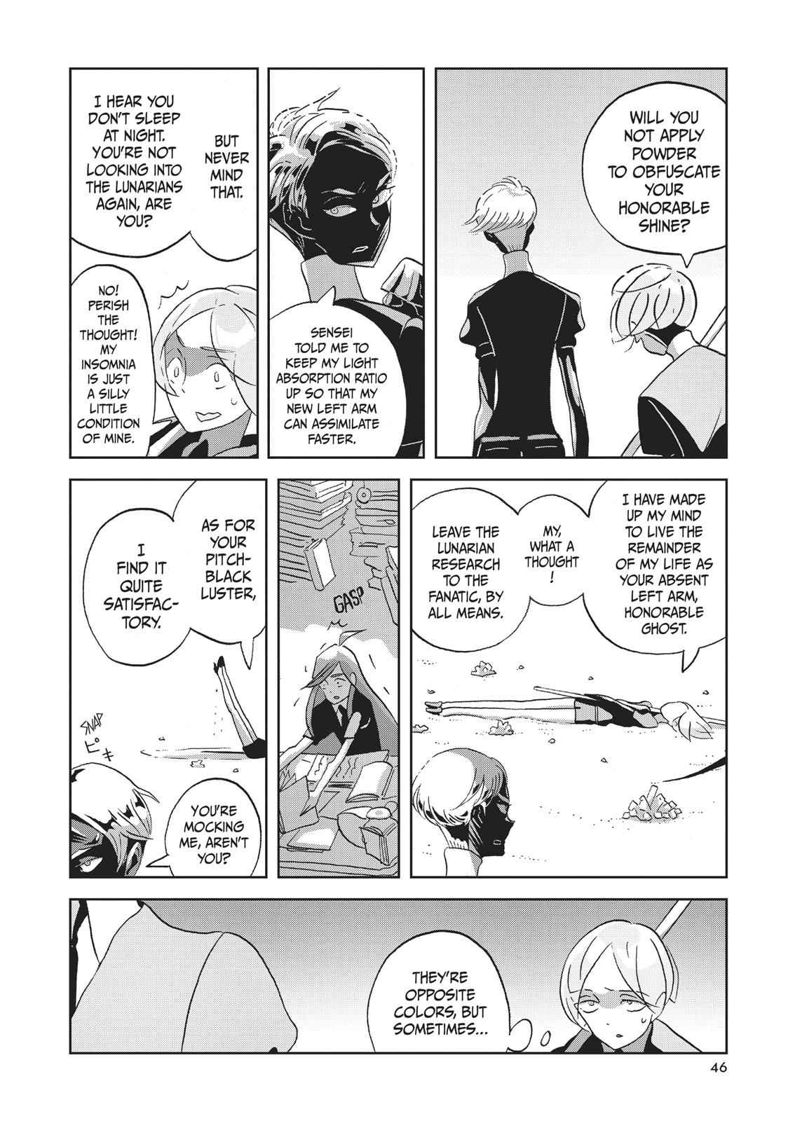 Land of the Lustrous Chap 38 - Next Chap 39