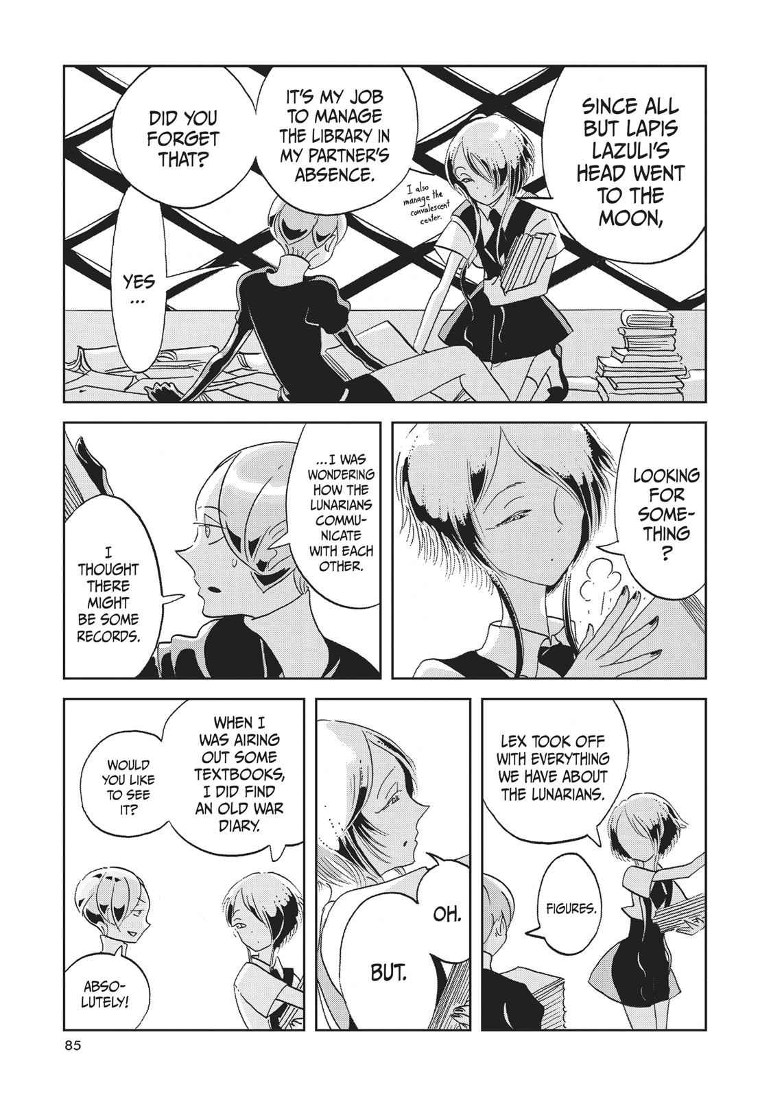 Land of the Lustrous Chap 32 - Next Chap 33