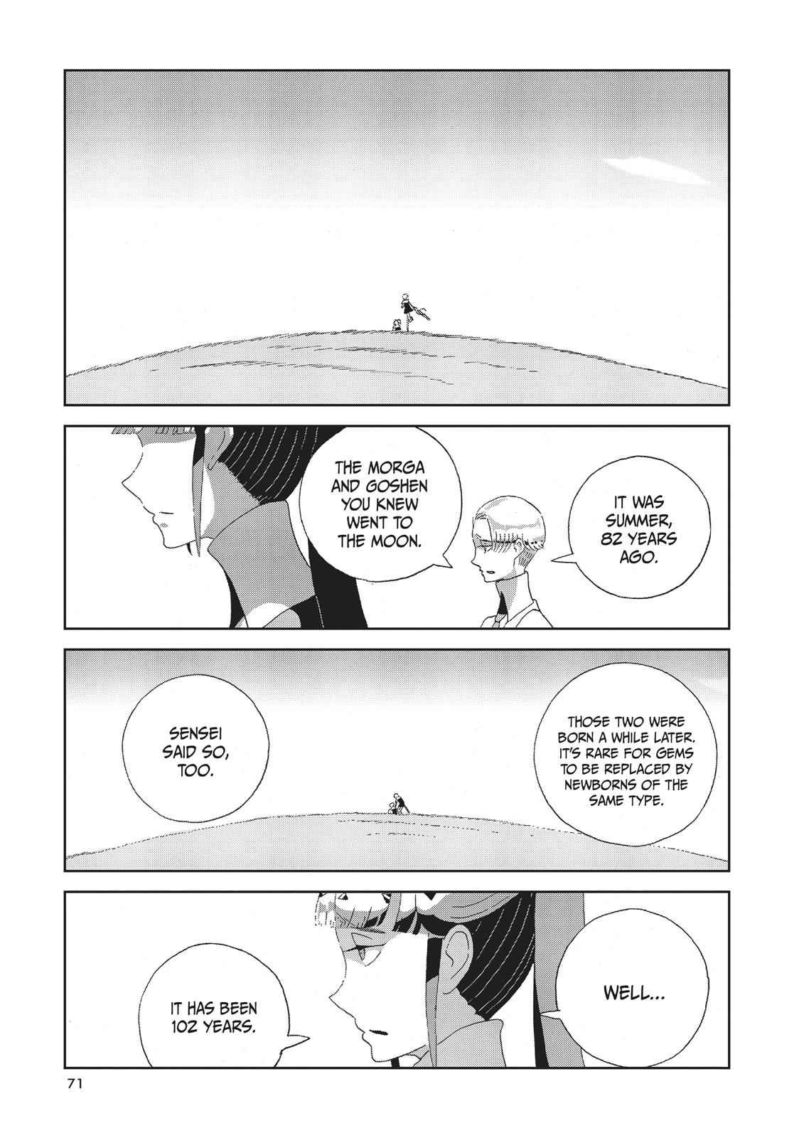 Land of the Lustrous Chap 47 - Next Chap 48