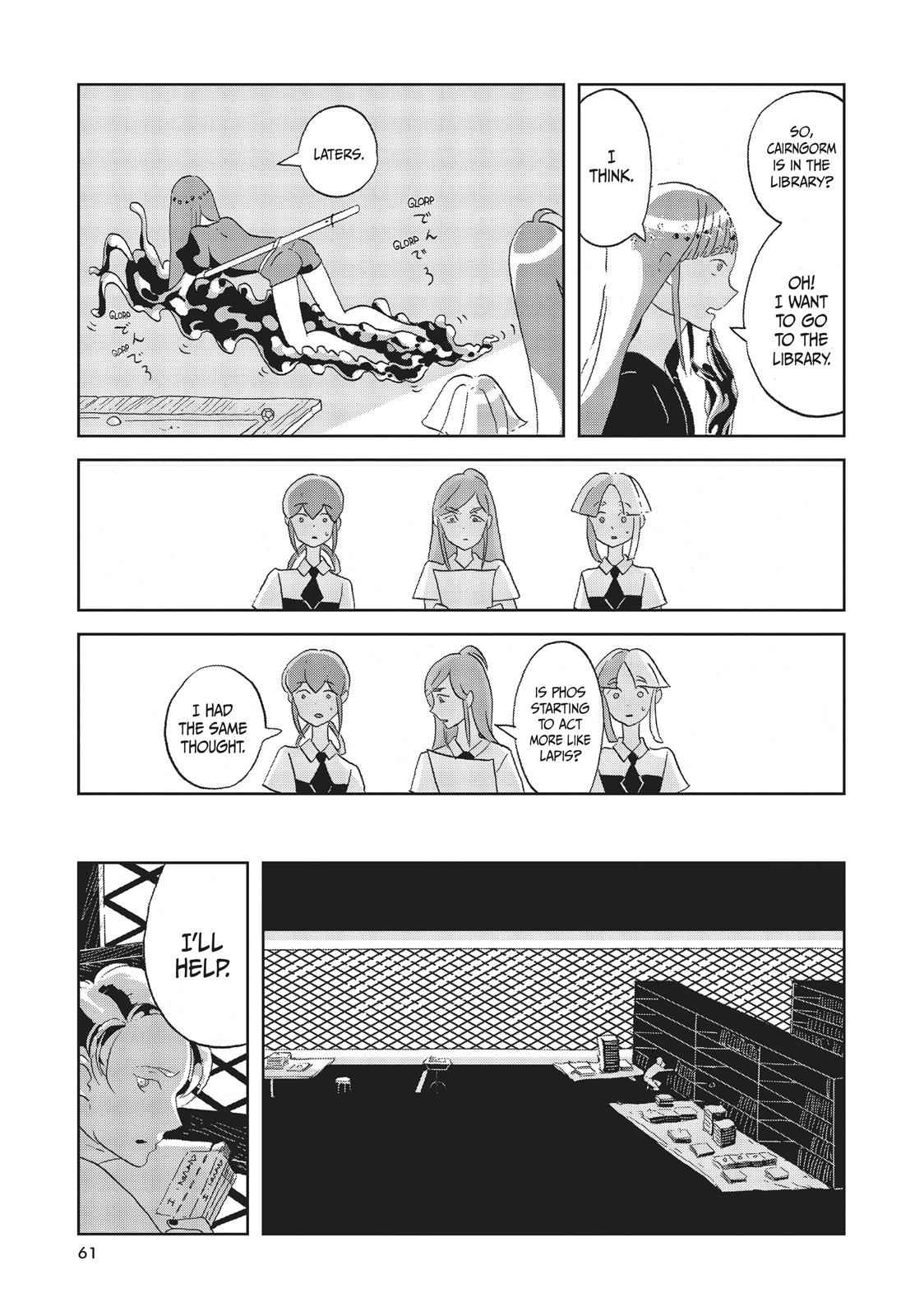 Land of the Lustrous Chap 47 - Next Chap 48