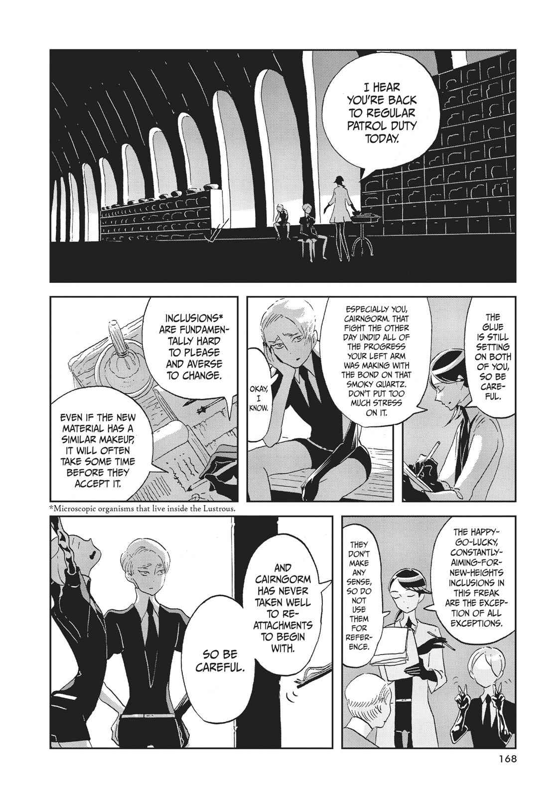 Land of the Lustrous Chap 44 - Next Chap 45