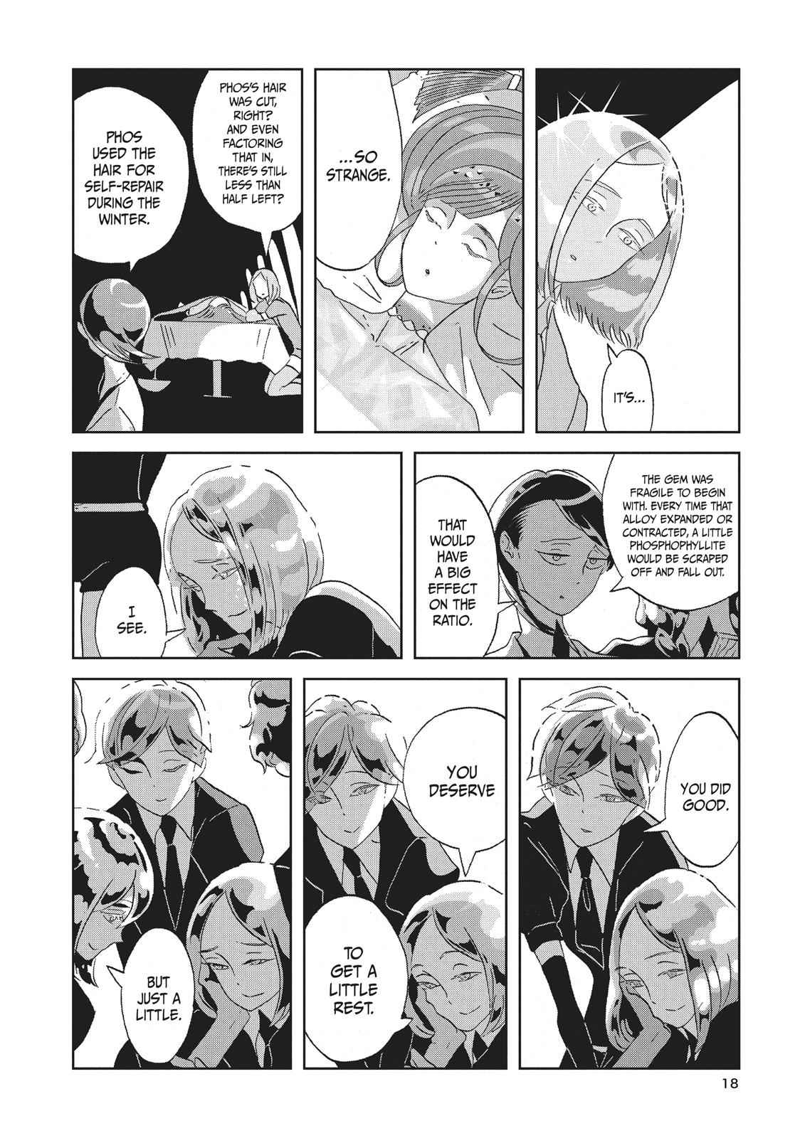 Land of the Lustrous Chap 45 - Next Chap 46