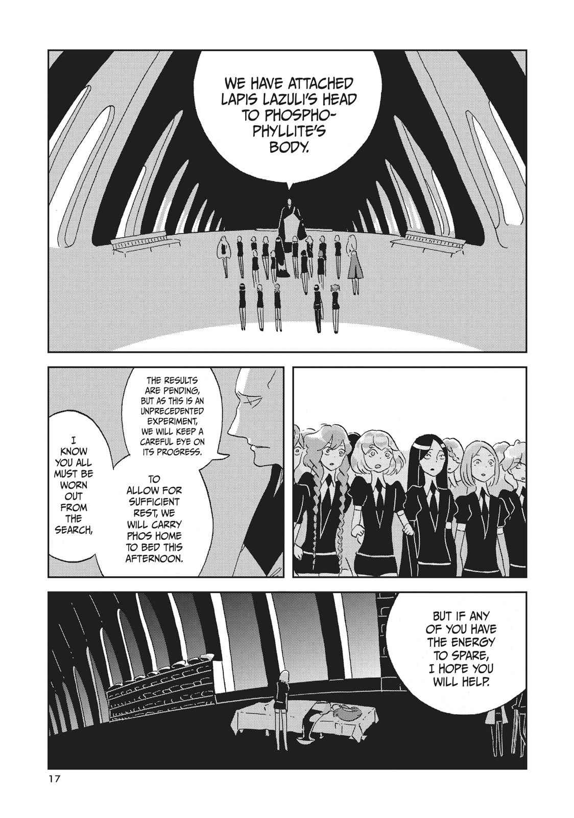 Land of the Lustrous Chap 45 - Next Chap 46
