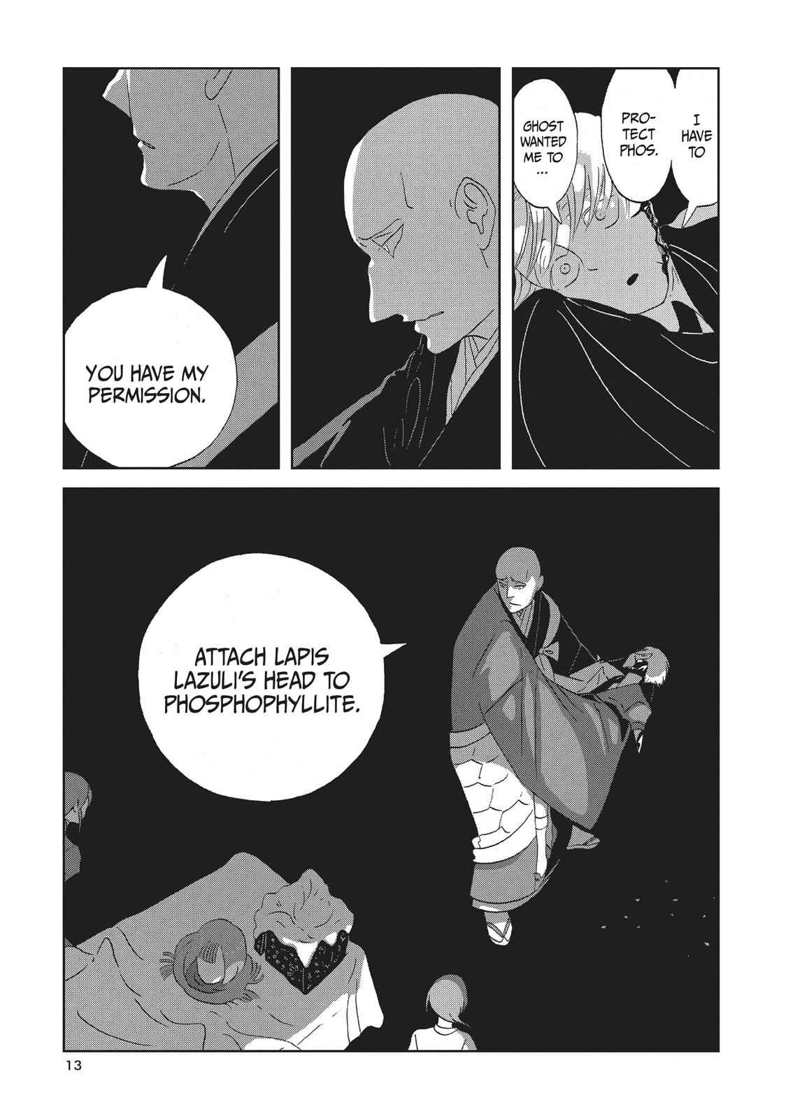 Land of the Lustrous Chap 45 - Next Chap 46