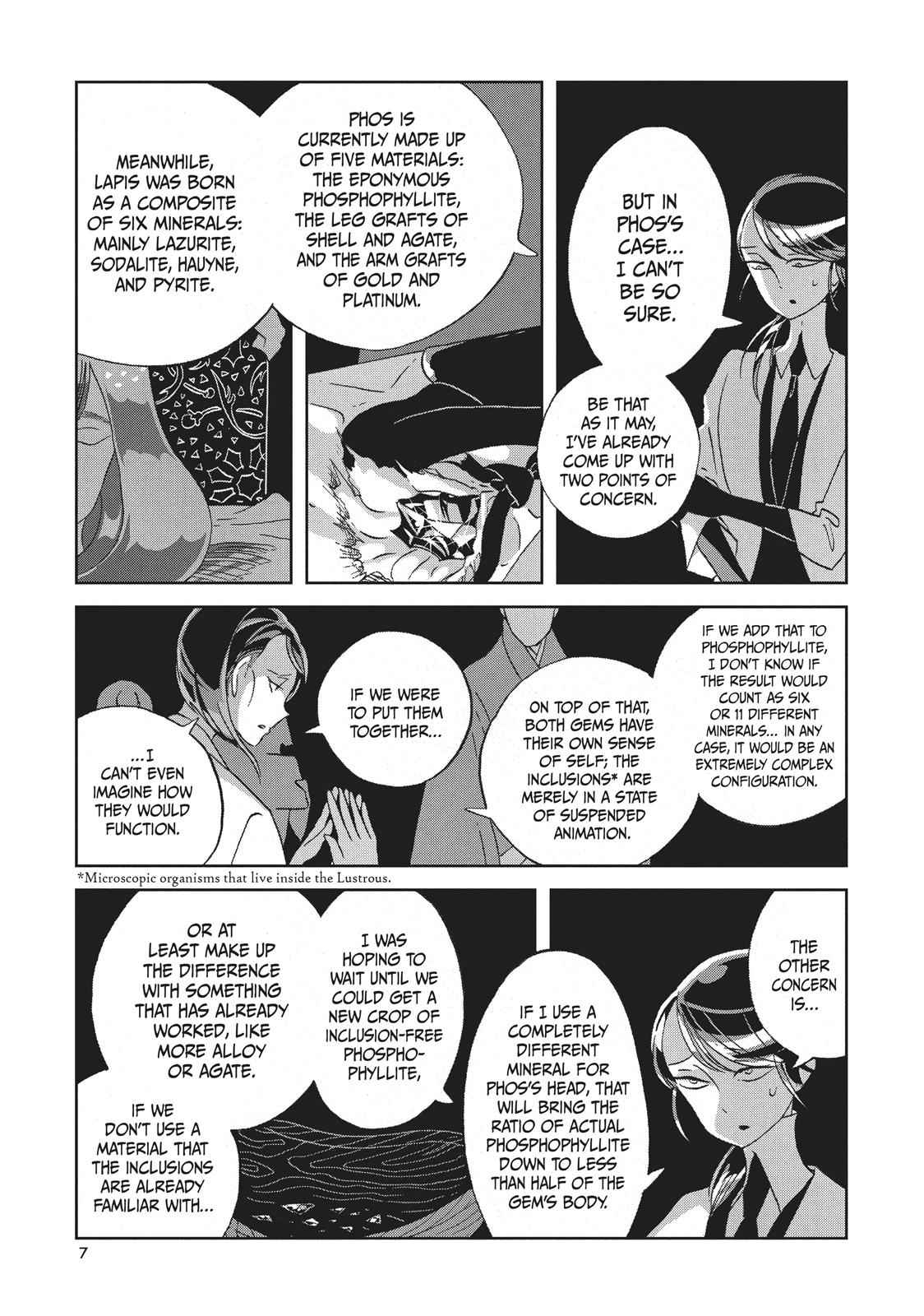 Land of the Lustrous Chap 45 - Next Chap 46