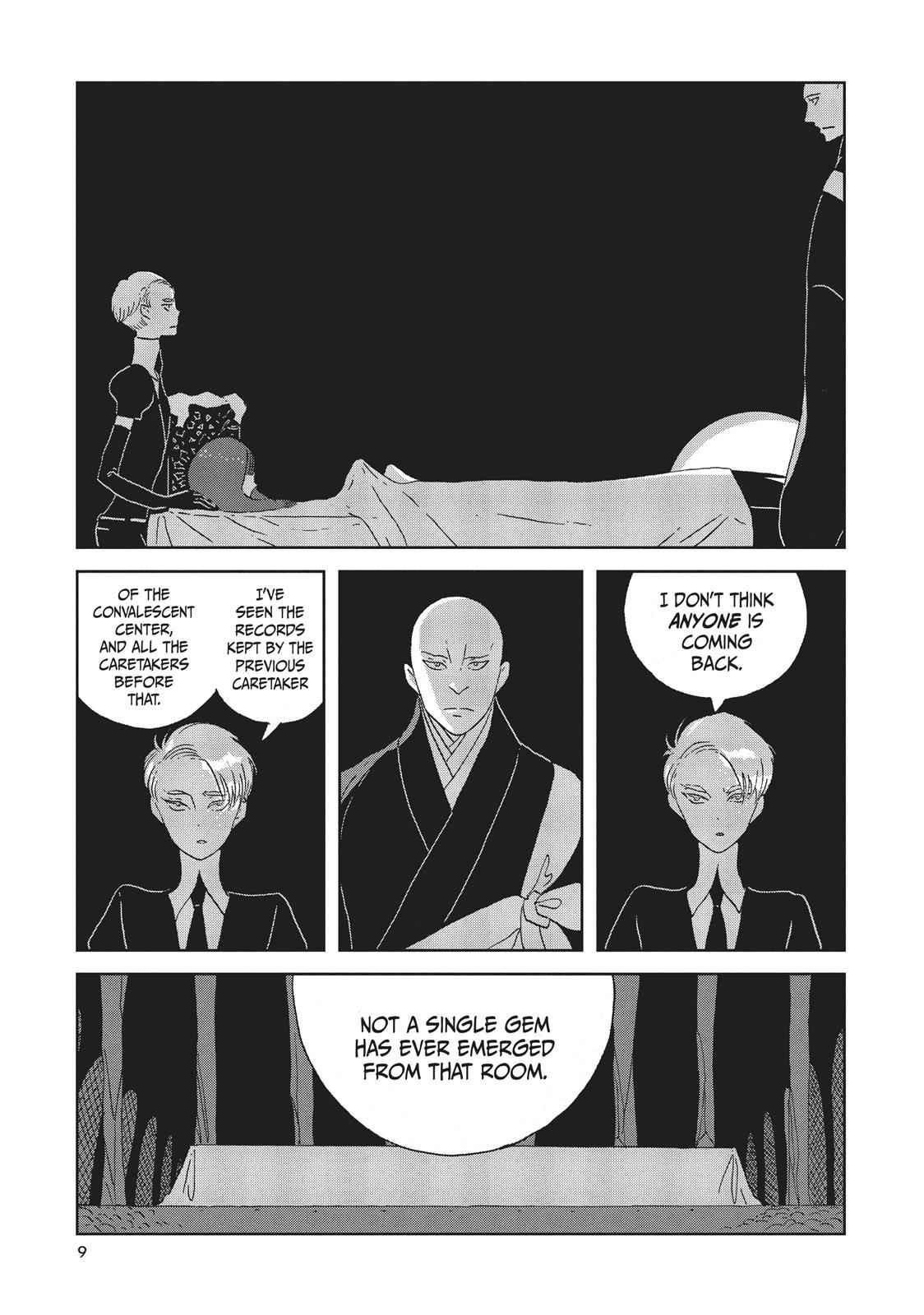 Land of the Lustrous Chap 45 - Next Chap 46